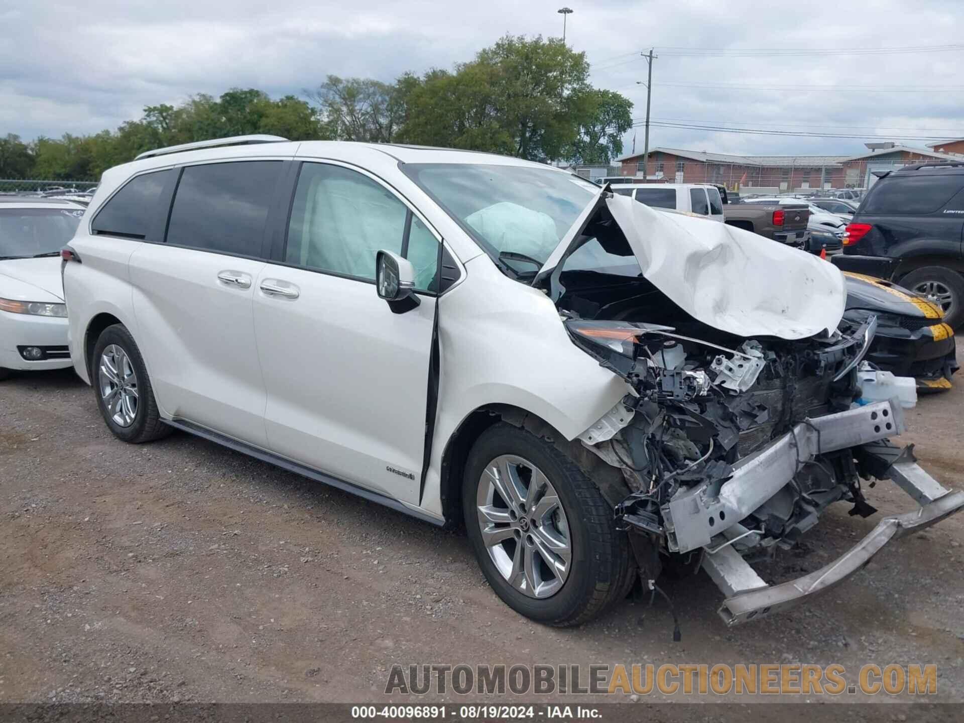 5TDESKFC3MS012031 TOYOTA SIENNA 2021