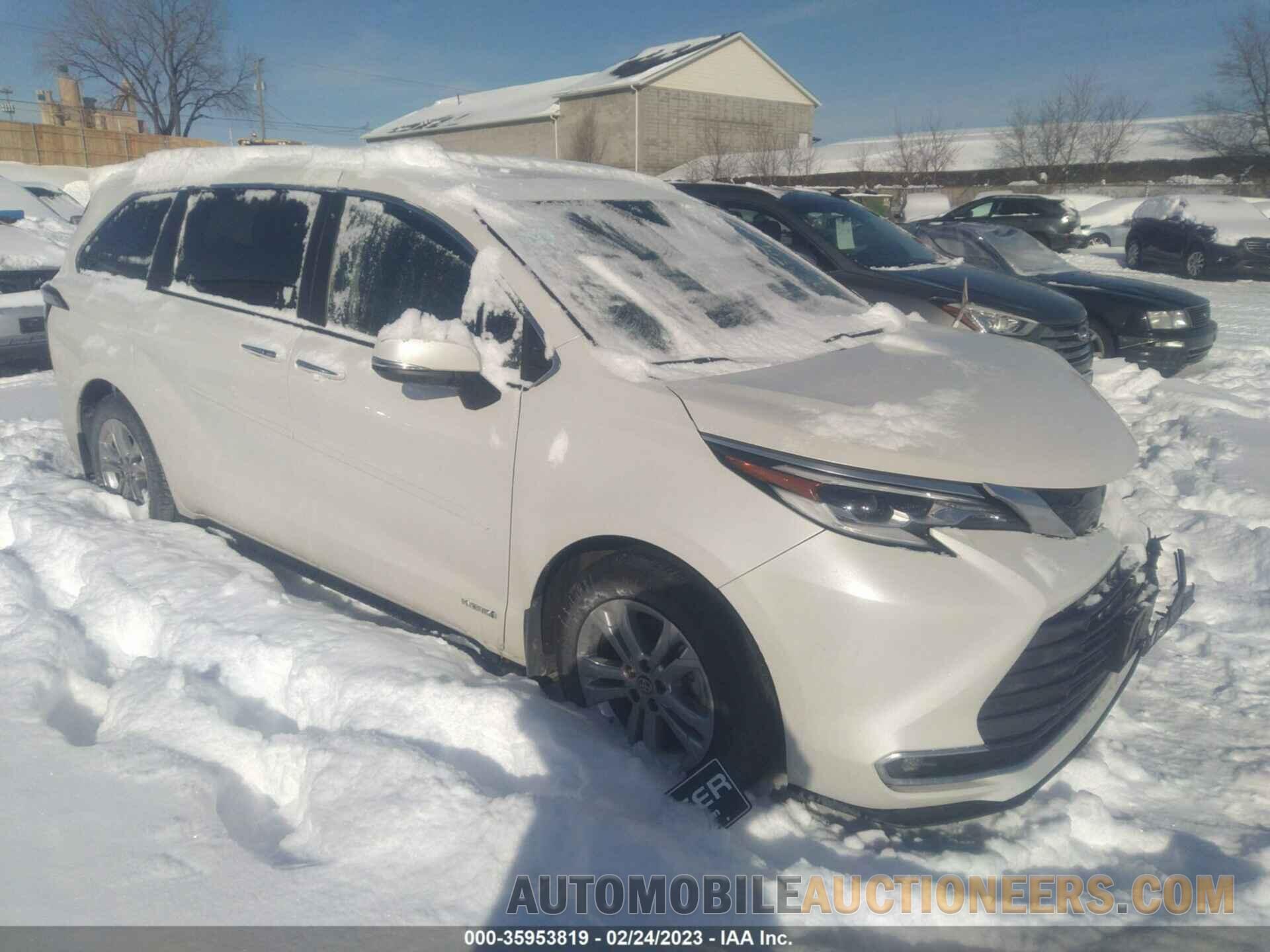 5TDESKFC3MS013826 TOYOTA SIENNA 2021