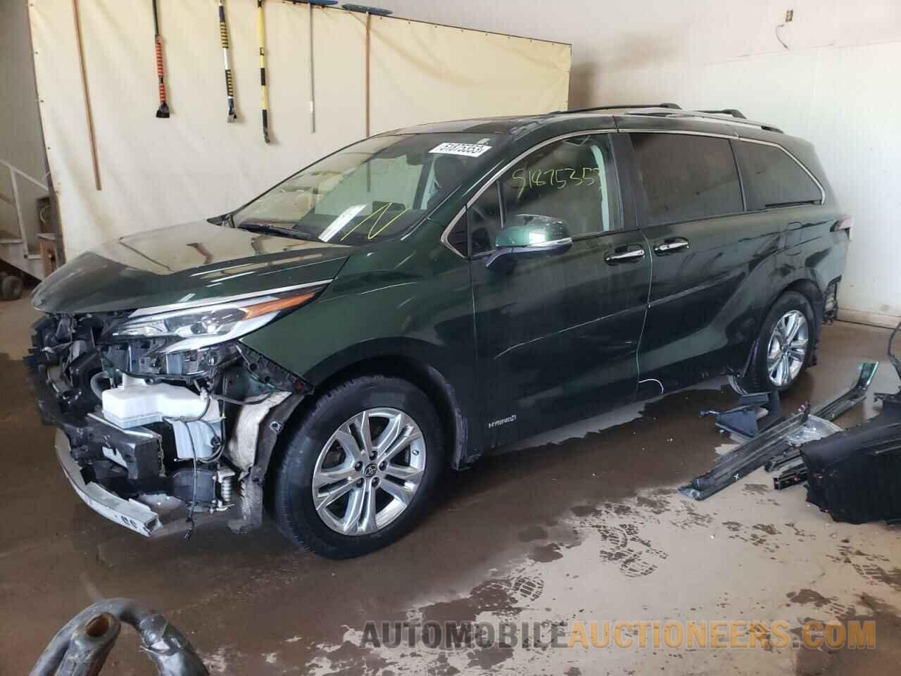 5TDESKFC5MS012242 TOYOTA SIENNA 2021