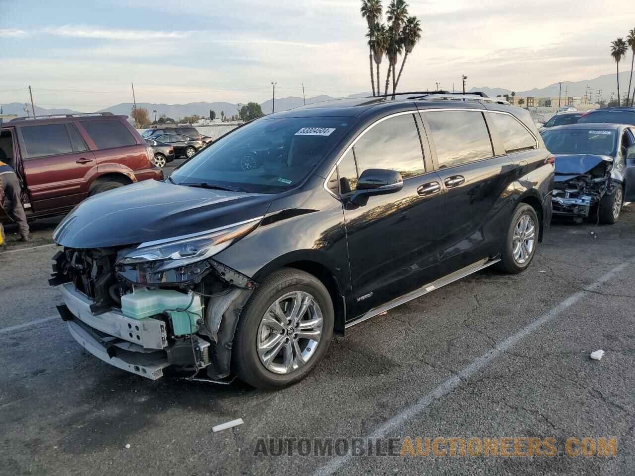 5TDESKFC5MS033379 TOYOTA SIENNA 2021