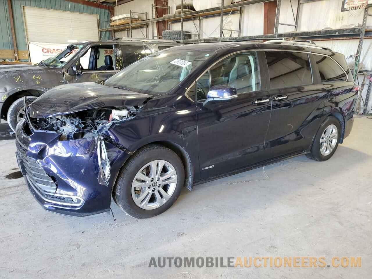 5TDESKFC8MS011649 TOYOTA SIENNA 2021