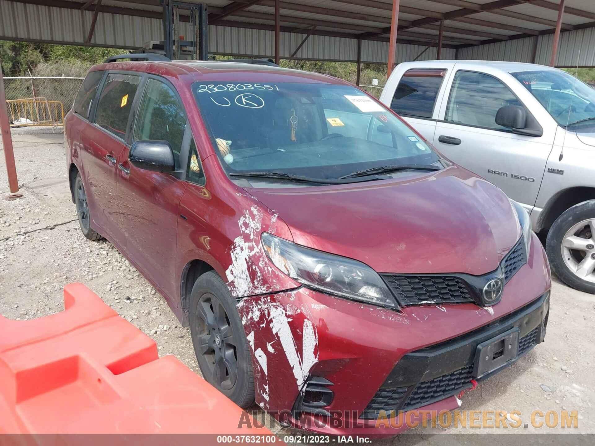 5TDEZ3DC2LS230951 TOYOTA SIENNA 2020