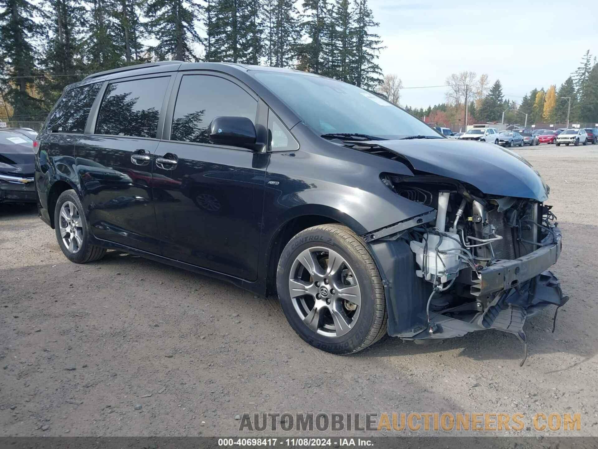 5TDEZ3DC2LS251377 TOYOTA SIENNA 2020