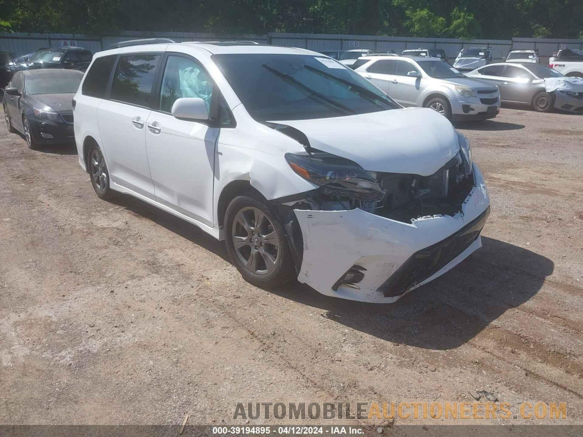 5TDEZ3DC3LS238766 TOYOTA SIENNA 2020