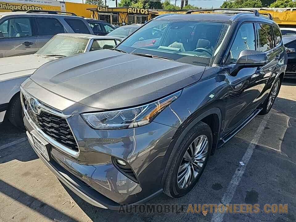 5TDFARAH3MS009939 Toyota Highlander Hybrid 2021