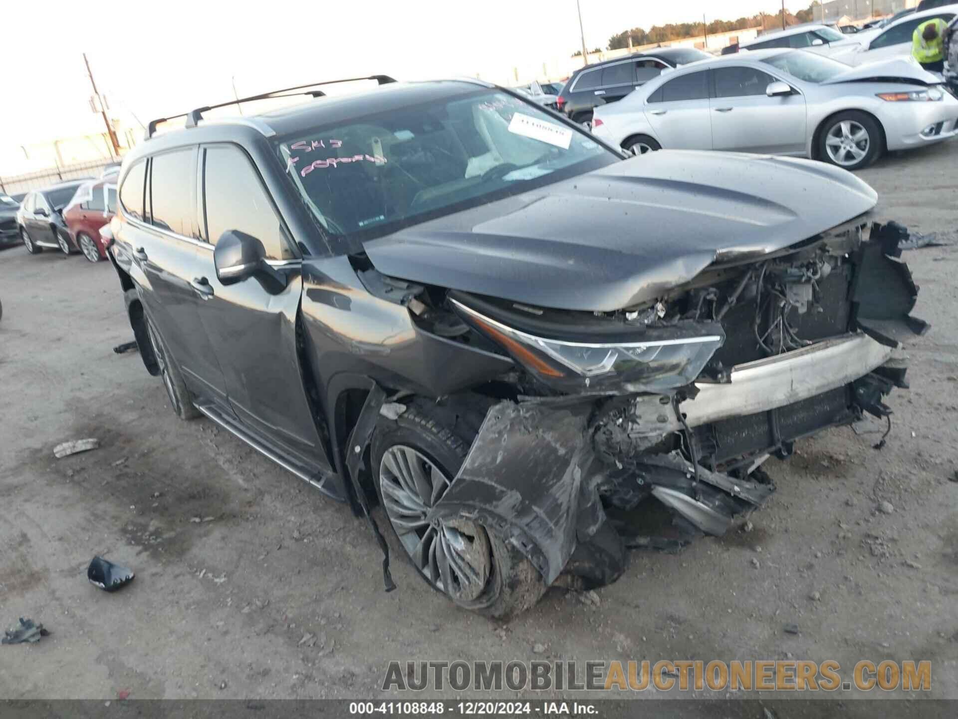 5TDFZRAH0MS050182 TOYOTA HIGHLANDER 2021