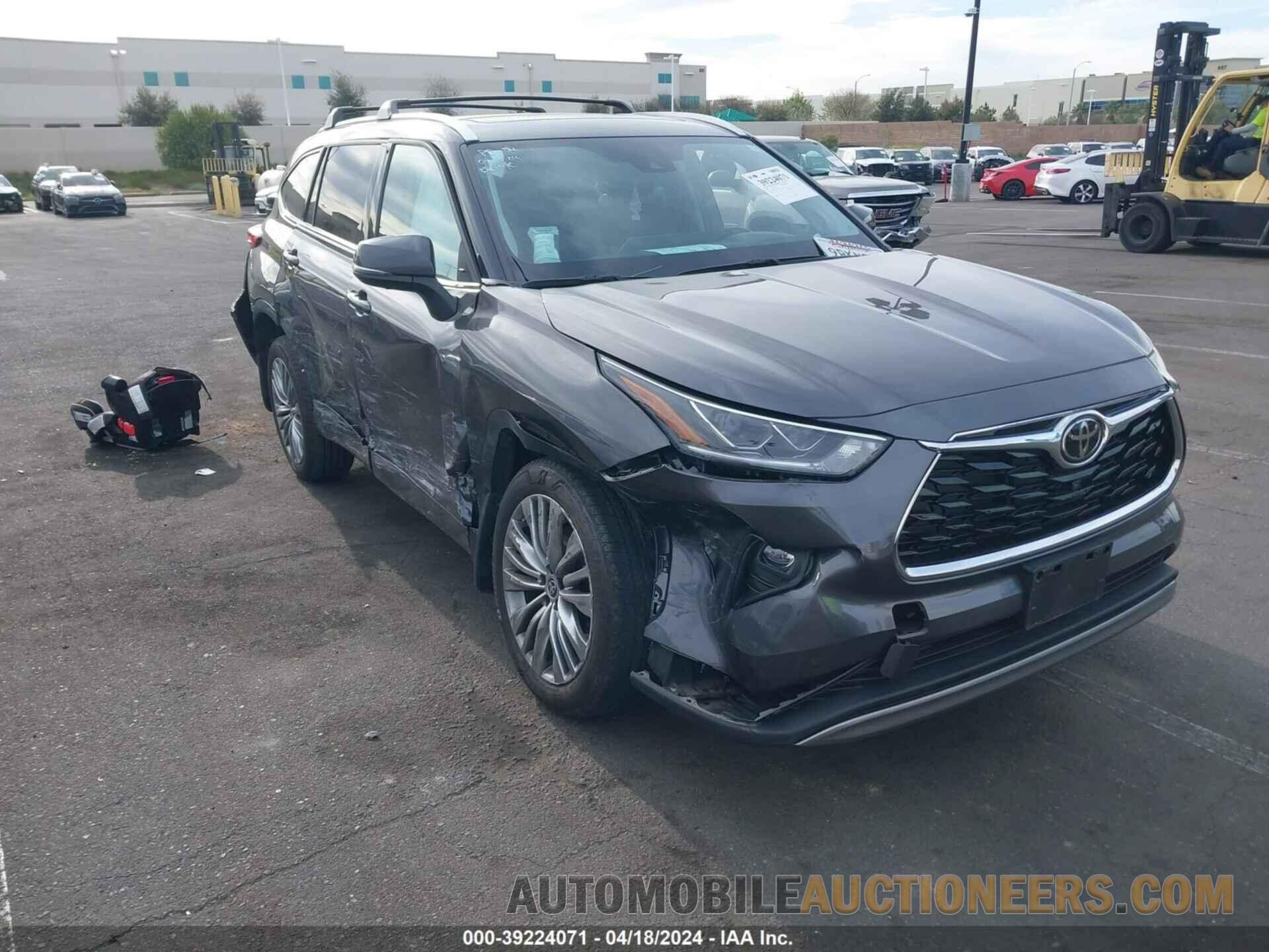 5TDFZRAH2NS122307 TOYOTA HIGHLANDER 2022