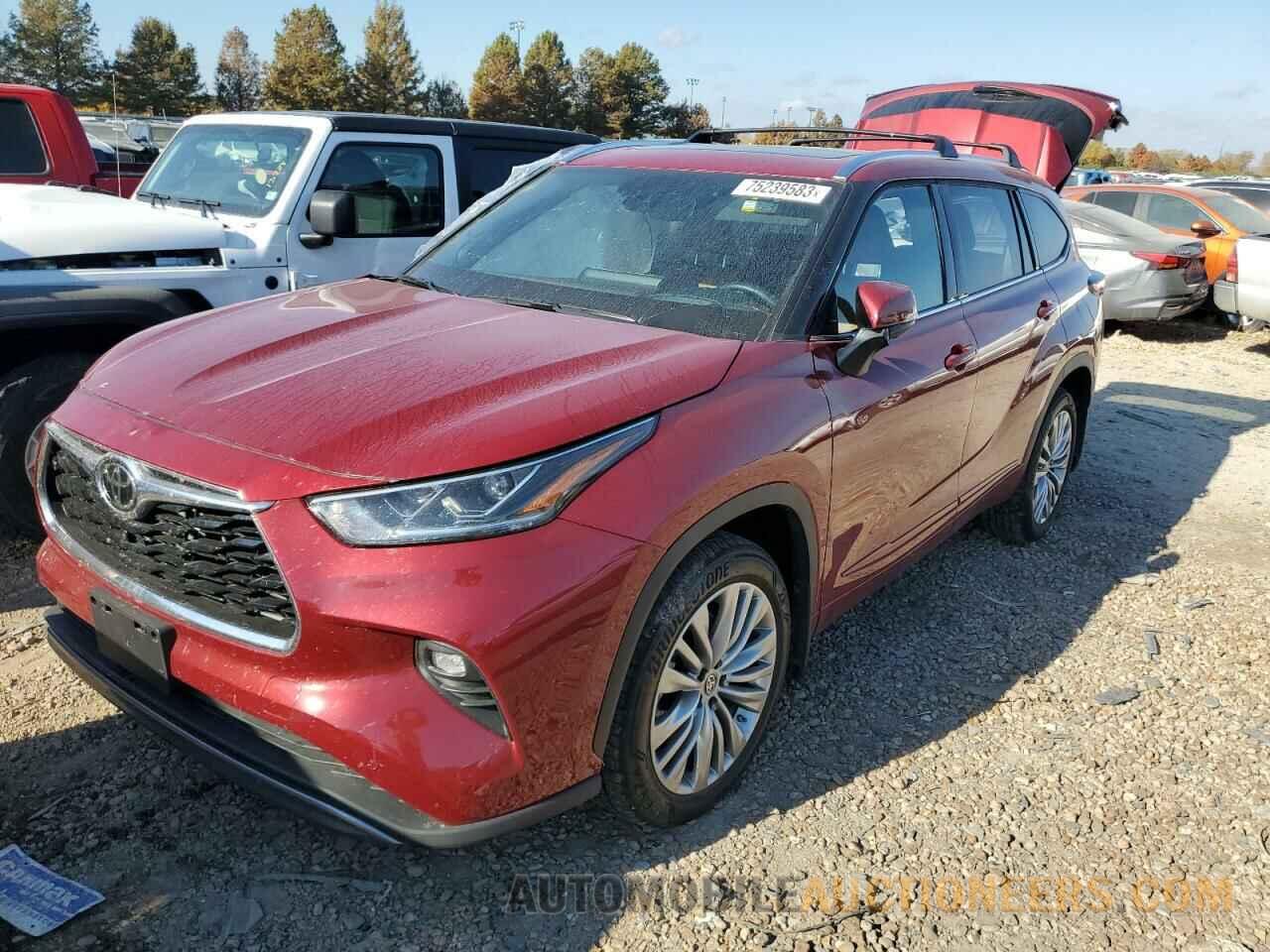 5TDFZRBH6NS218889 TOYOTA HIGHLANDER 2022