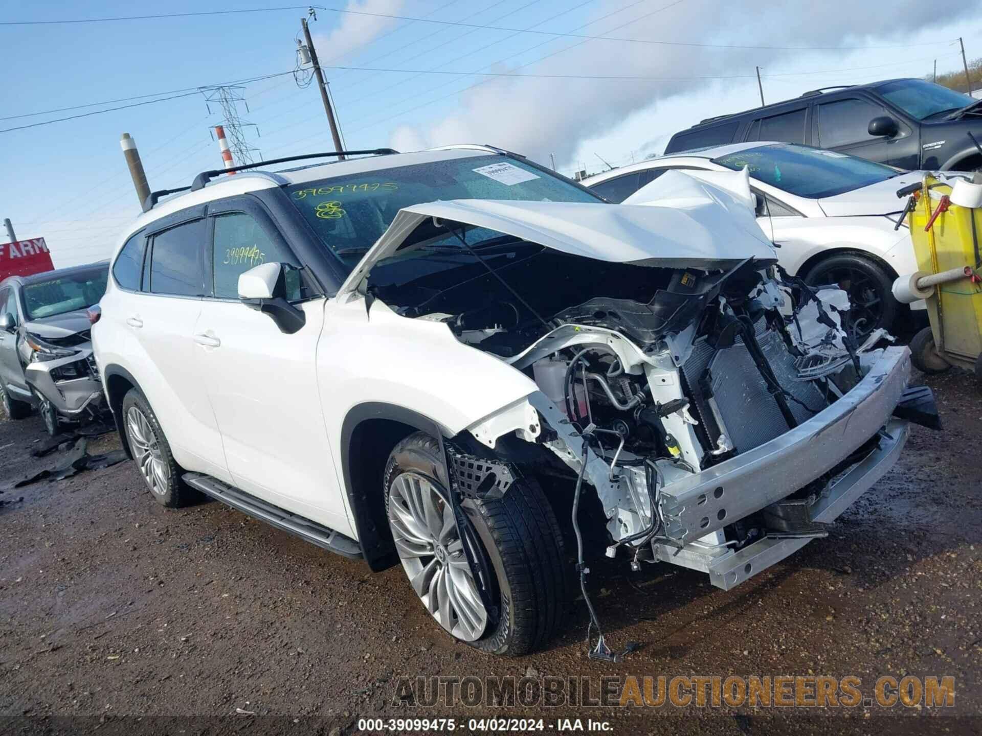 5TDFZRBH8MS130540 TOYOTA HIGHLANDER 2021