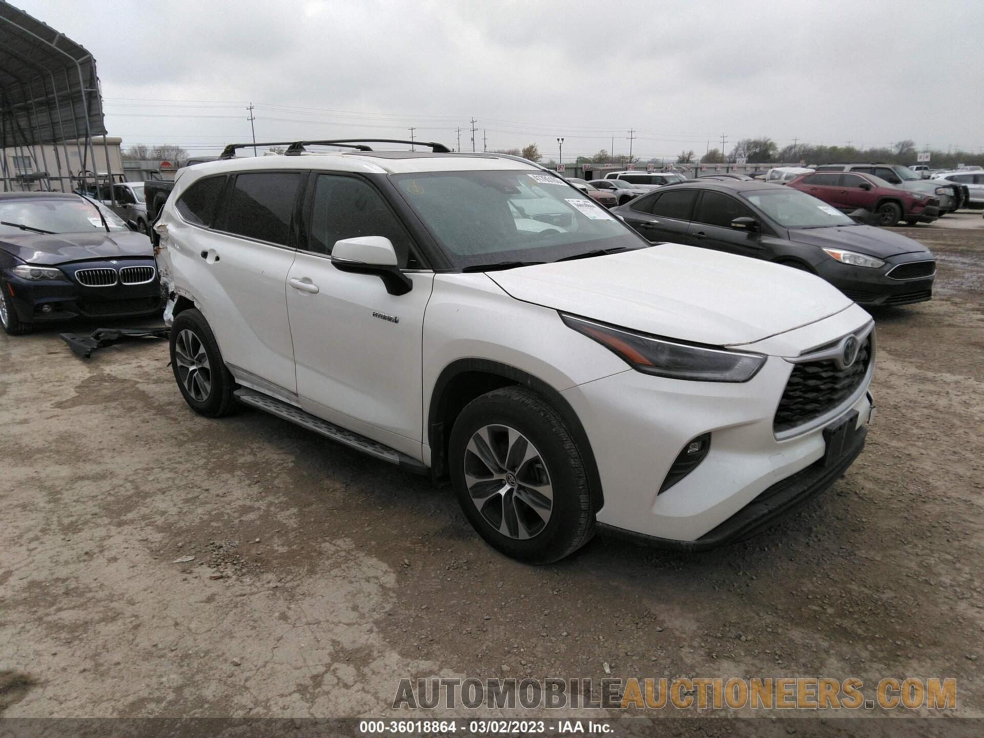 5TDGARAH2MS010584 TOYOTA HIGHLANDER 2021