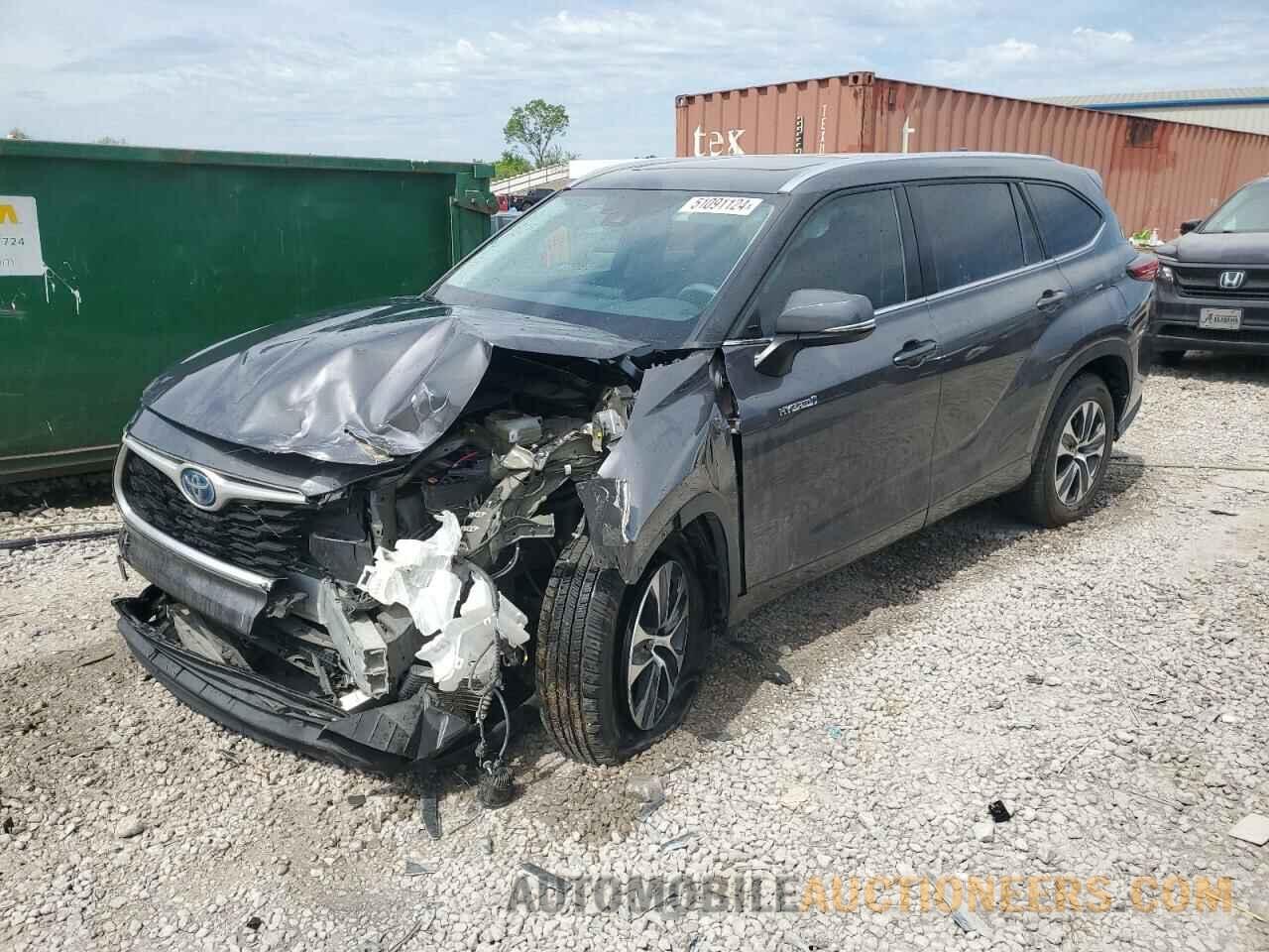 5TDGARAH4MS008366 TOYOTA HIGHLANDER 2021