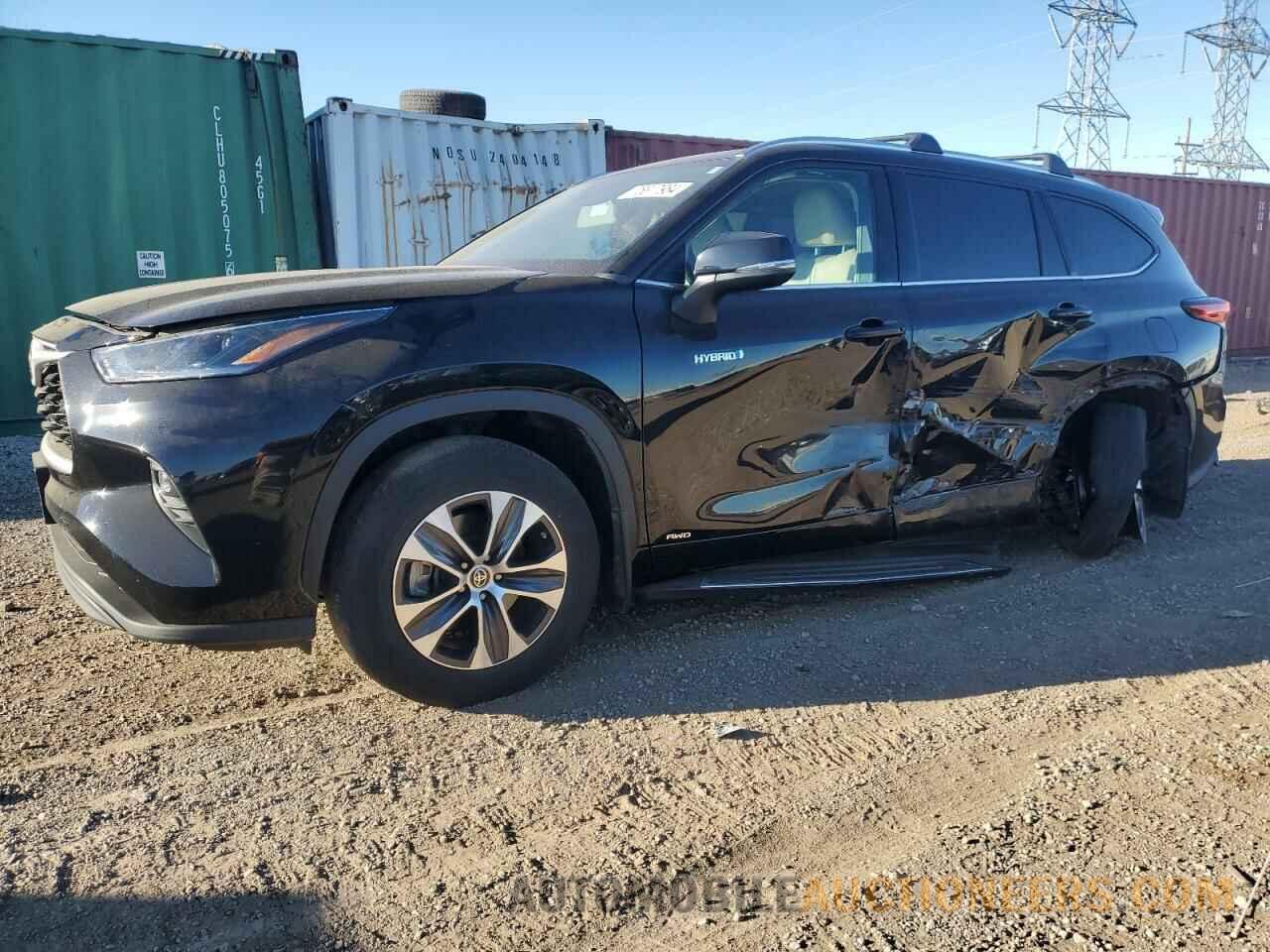 5TDGBRCH0MS525271 TOYOTA HIGHLANDER 2021