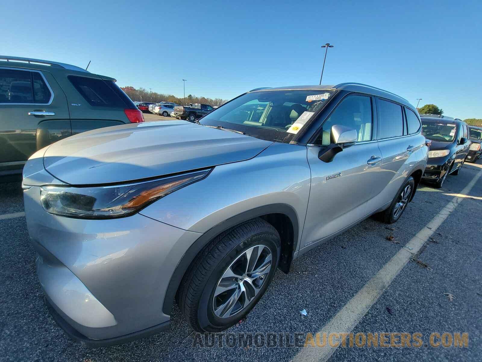 5TDGBRCH0MS525335 Toyota Highlander Hybrid 2021