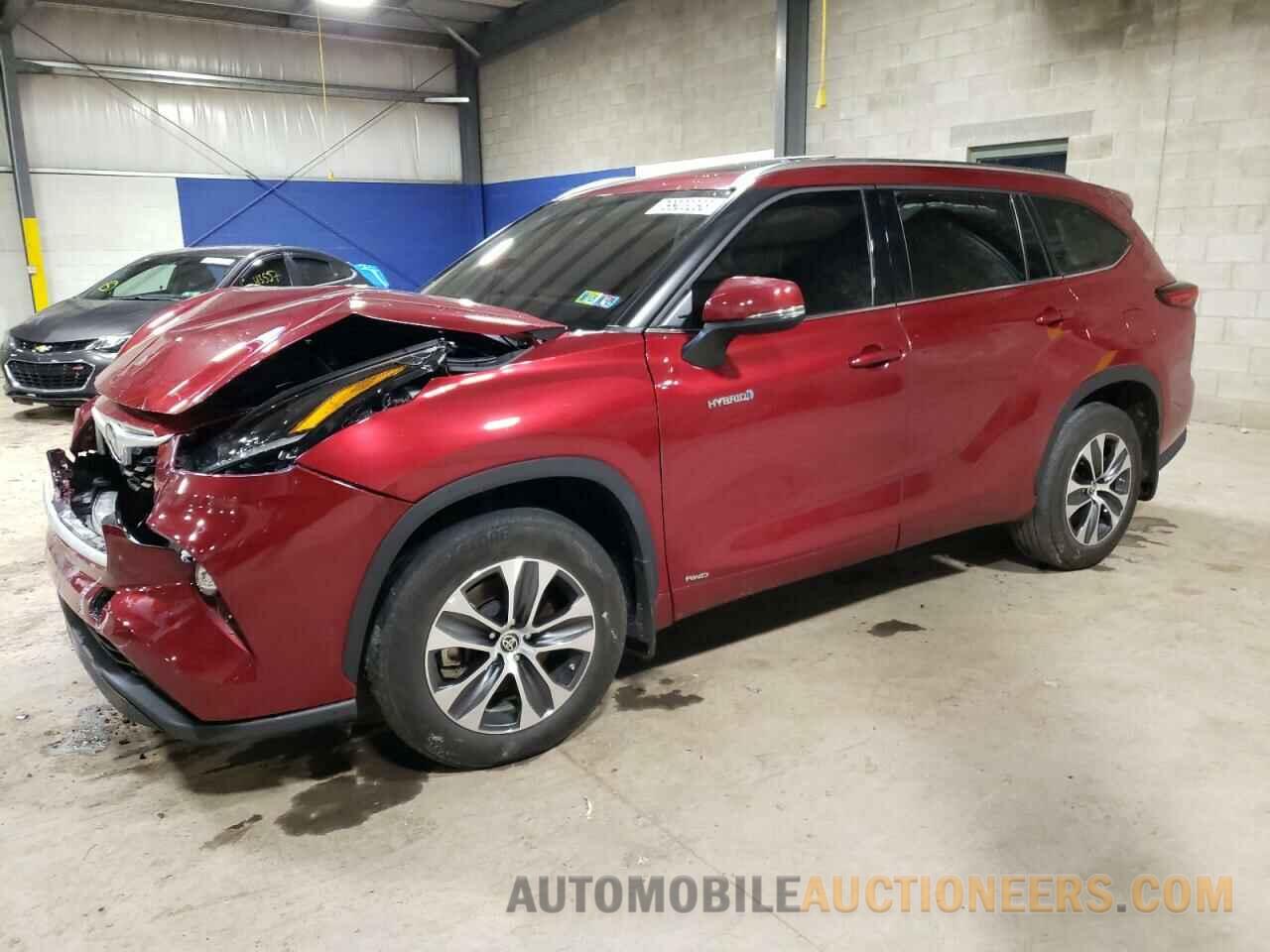 5TDGBRCH0MS536593 TOYOTA HIGHLANDER 2021