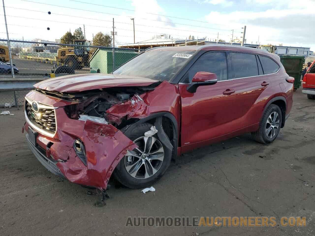 5TDGBRCH0NS543478 TOYOTA HIGHLANDER 2022