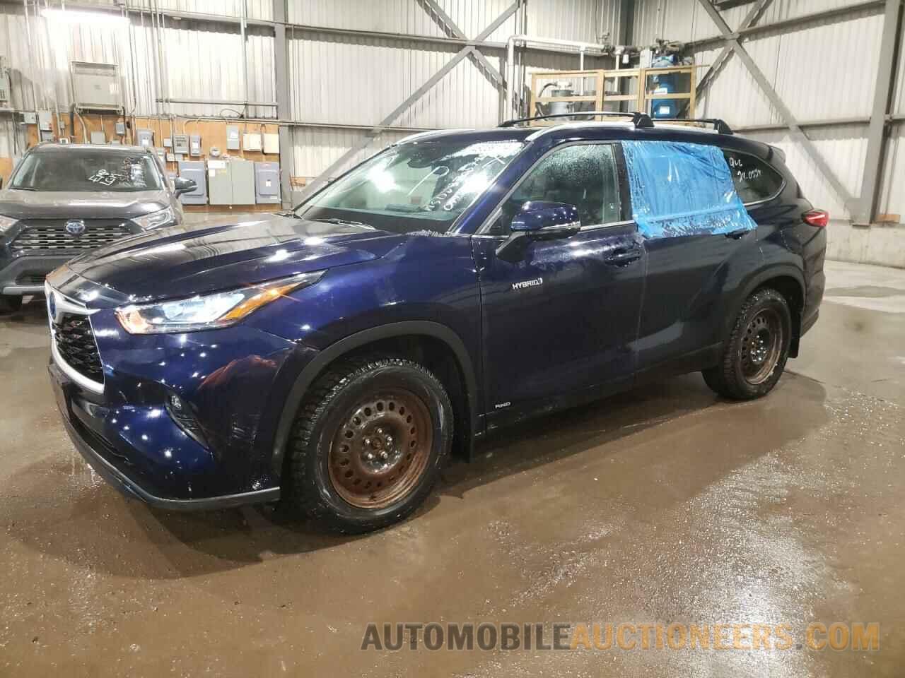 5TDGBRCH1MS525103 TOYOTA HIGHLANDER 2021