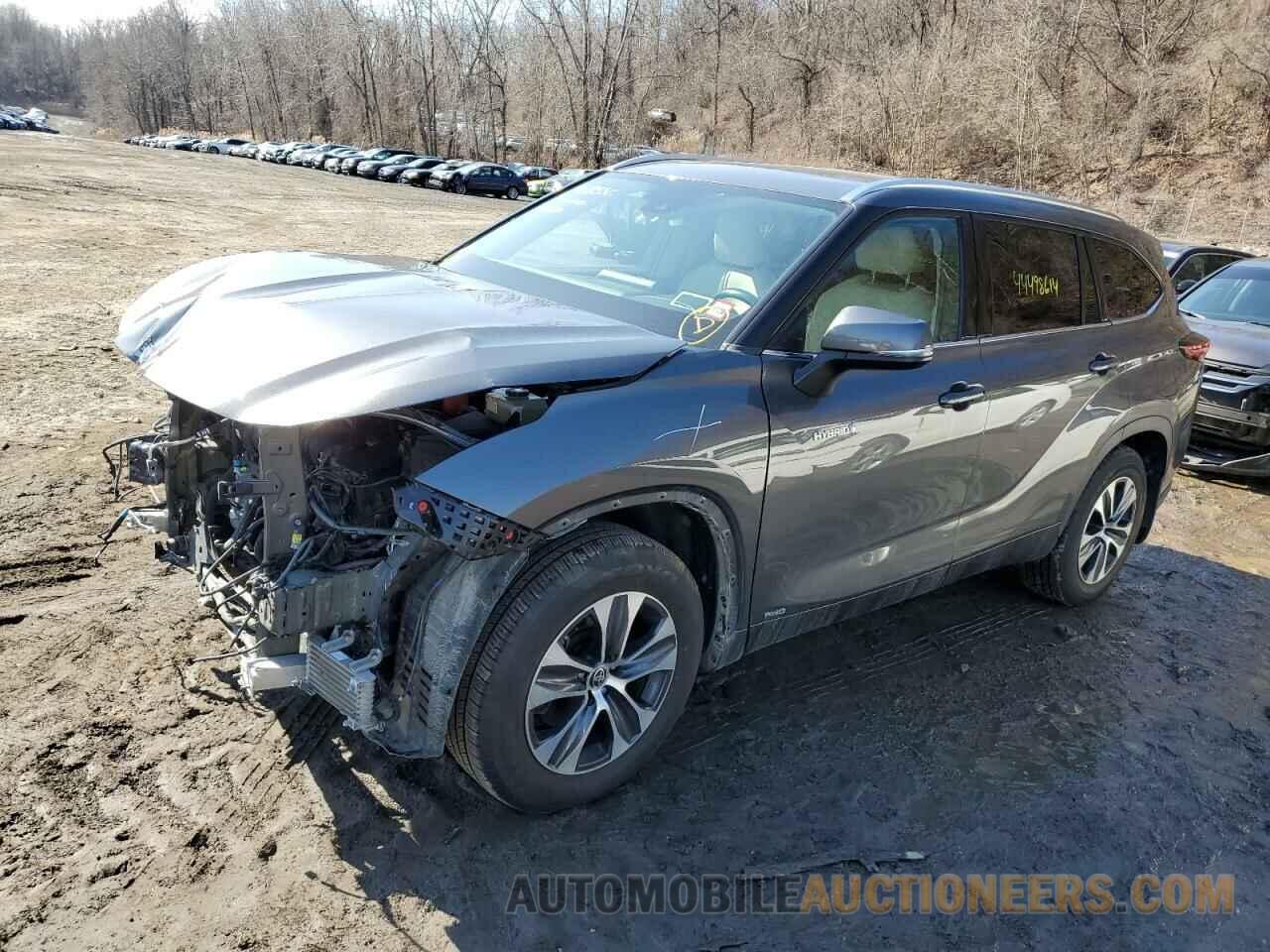 5TDGBRCH1MS533461 TOYOTA HIGHLANDER 2021