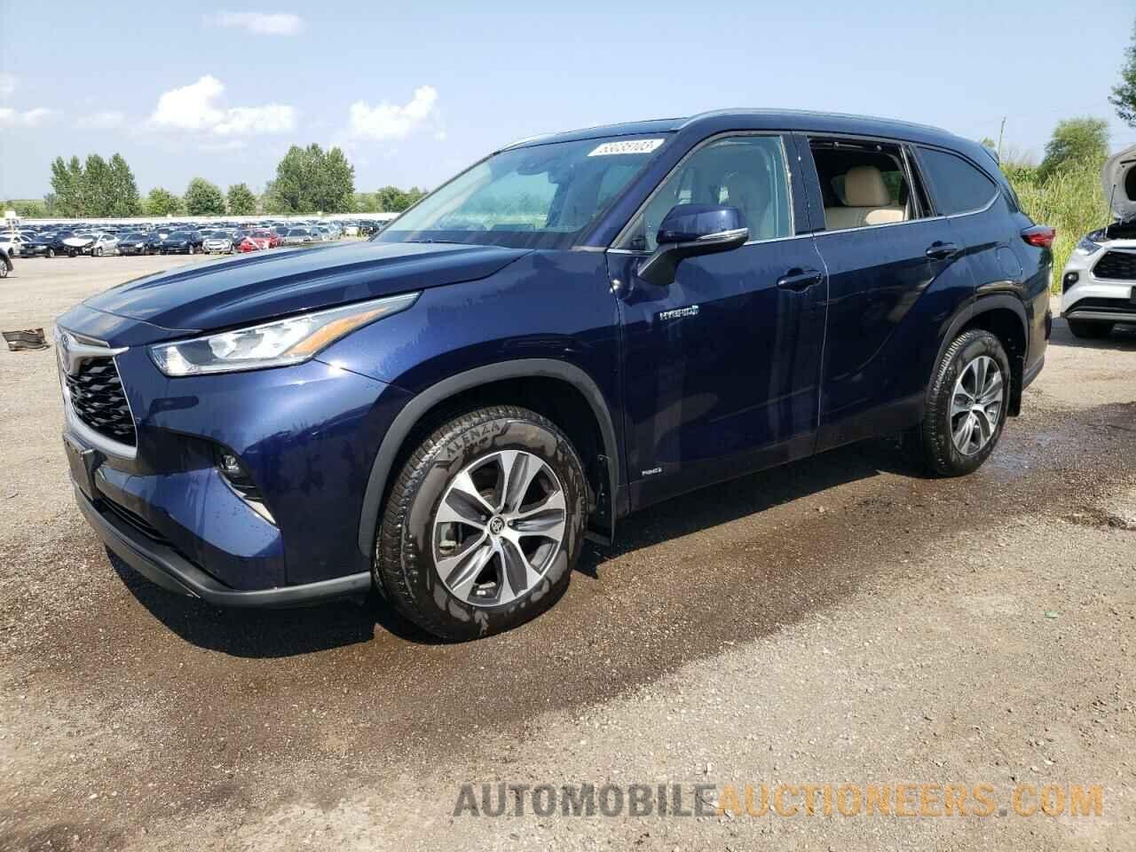 5TDGBRCH2MS044969 TOYOTA HIGHLANDER 2021