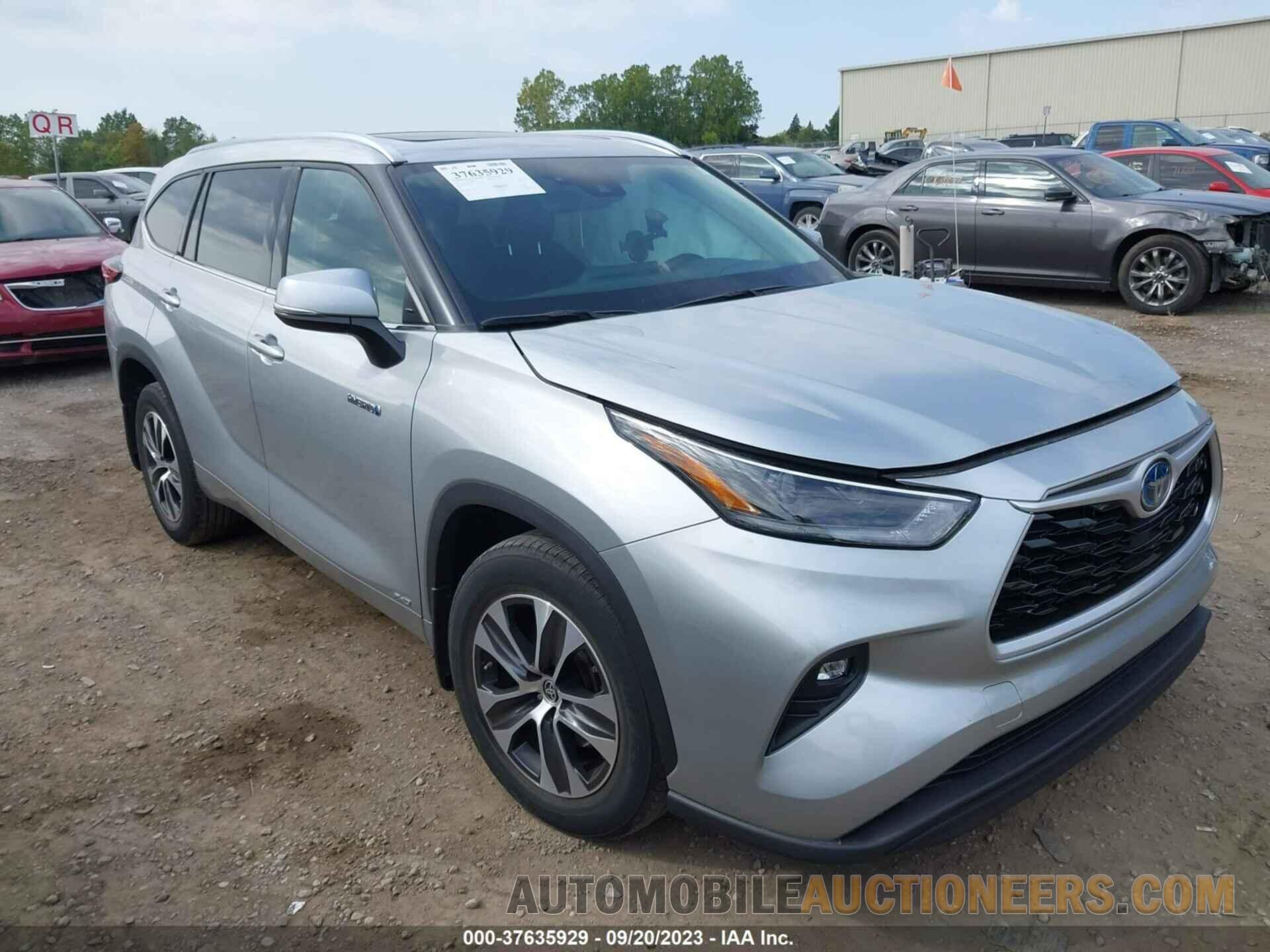 5TDGBRCH2MS524431 TOYOTA HIGHLANDER 2021