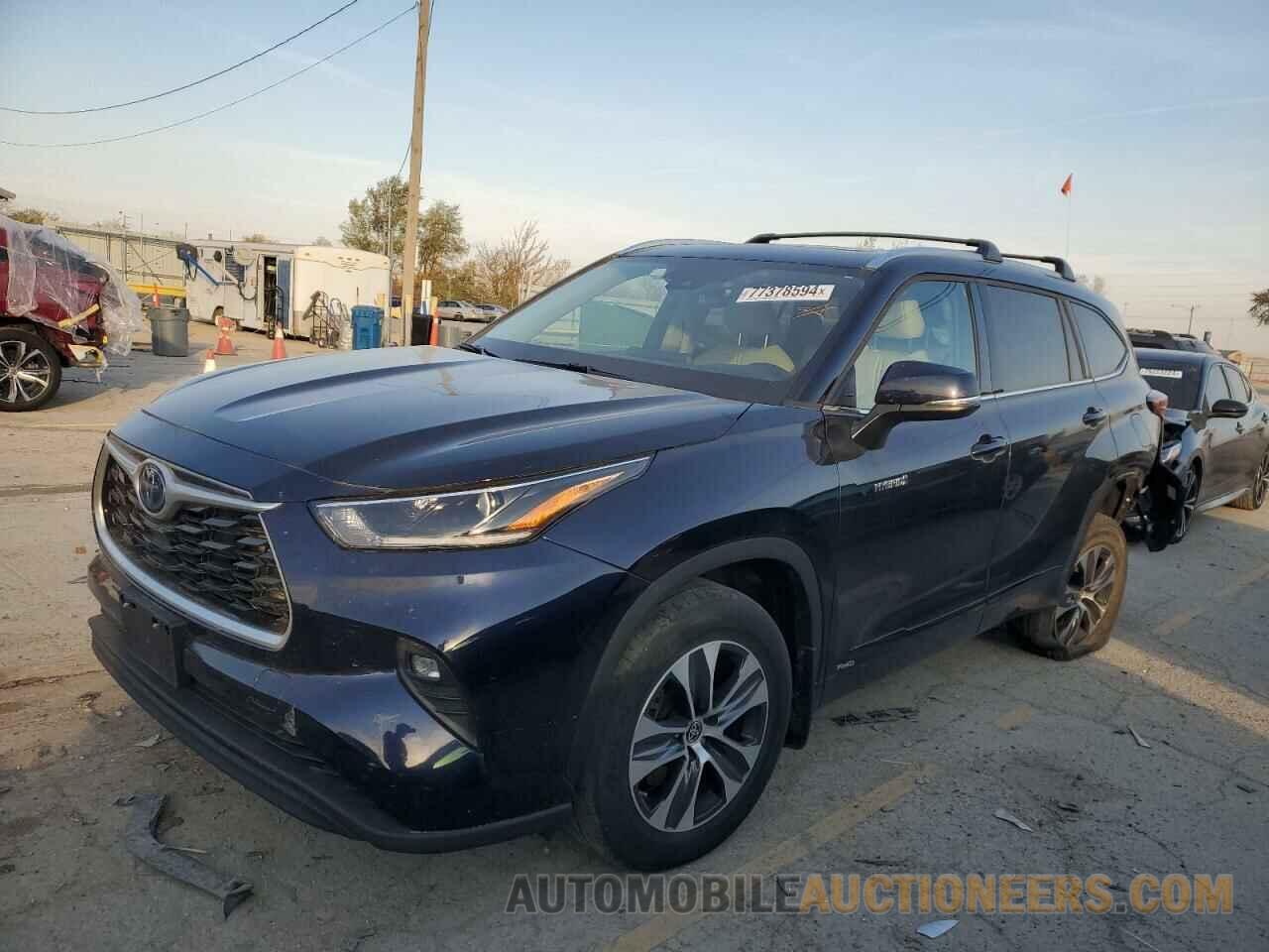 5TDGBRCH2MS534747 TOYOTA HIGHLANDER 2021