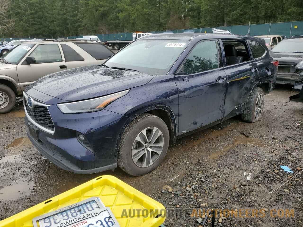 5TDGBRCH2NS548908 TOYOTA HIGHLANDER 2022