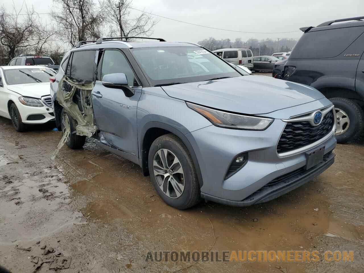 5TDGBRCH3MS034404 TOYOTA HIGHLANDER 2021