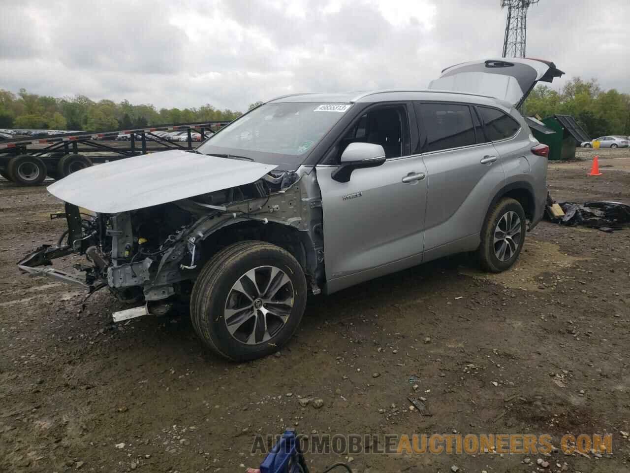 5TDGBRCH3MS523823 TOYOTA HIGHLANDER 2019