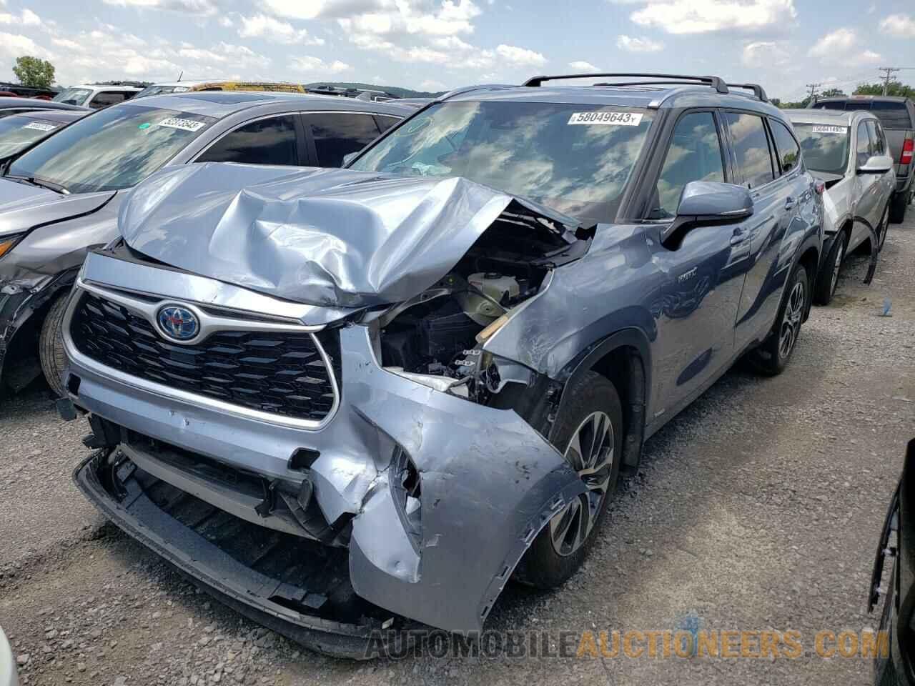 5TDGBRCH4MS033665 TOYOTA HIGHLANDER 2021