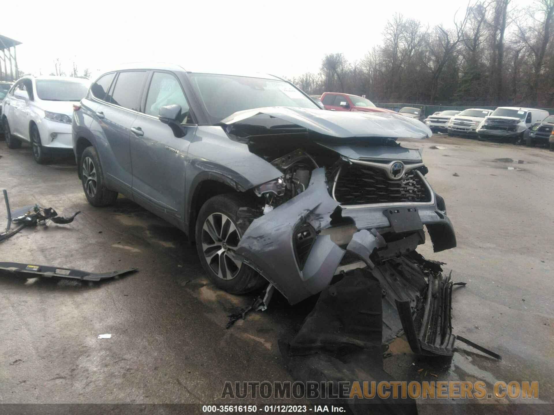 5TDGBRCH4MS035433 TOYOTA HIGHLANDER 2021