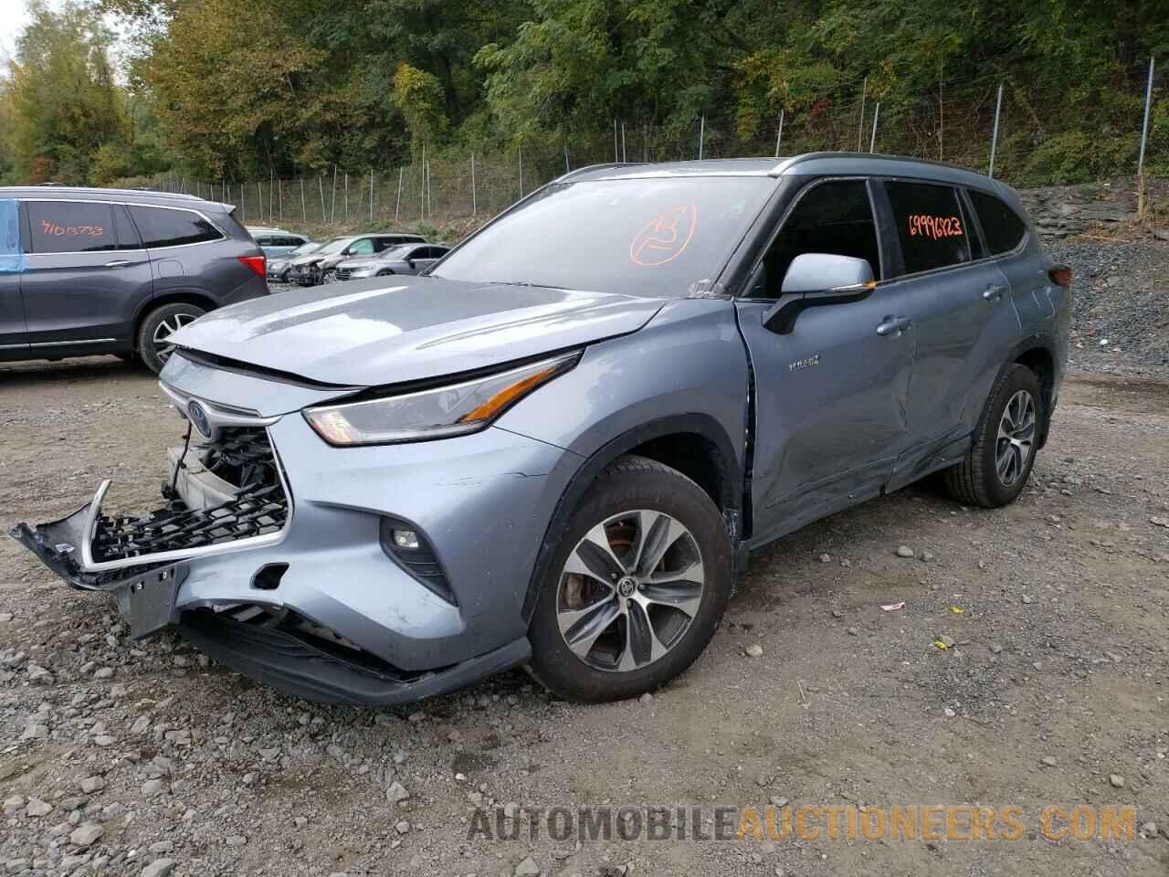 5TDGBRCH4MS066214 TOYOTA HIGHLANDER 2021