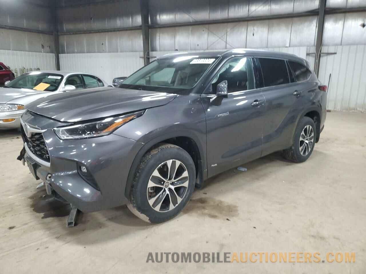 5TDGBRCH4MS527492 TOYOTA HIGHLANDER 2021