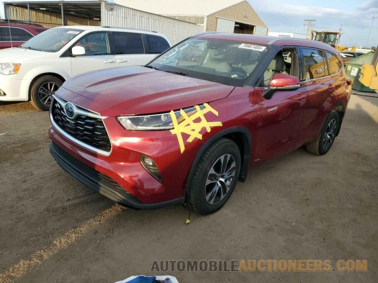 5TDGBRCH4MS533518 TOYOTA HIGHLANDER 2021