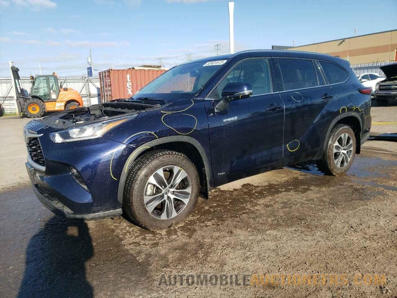 5TDGBRCH4MS536919 TOYOTA HIGHLANDER 2021