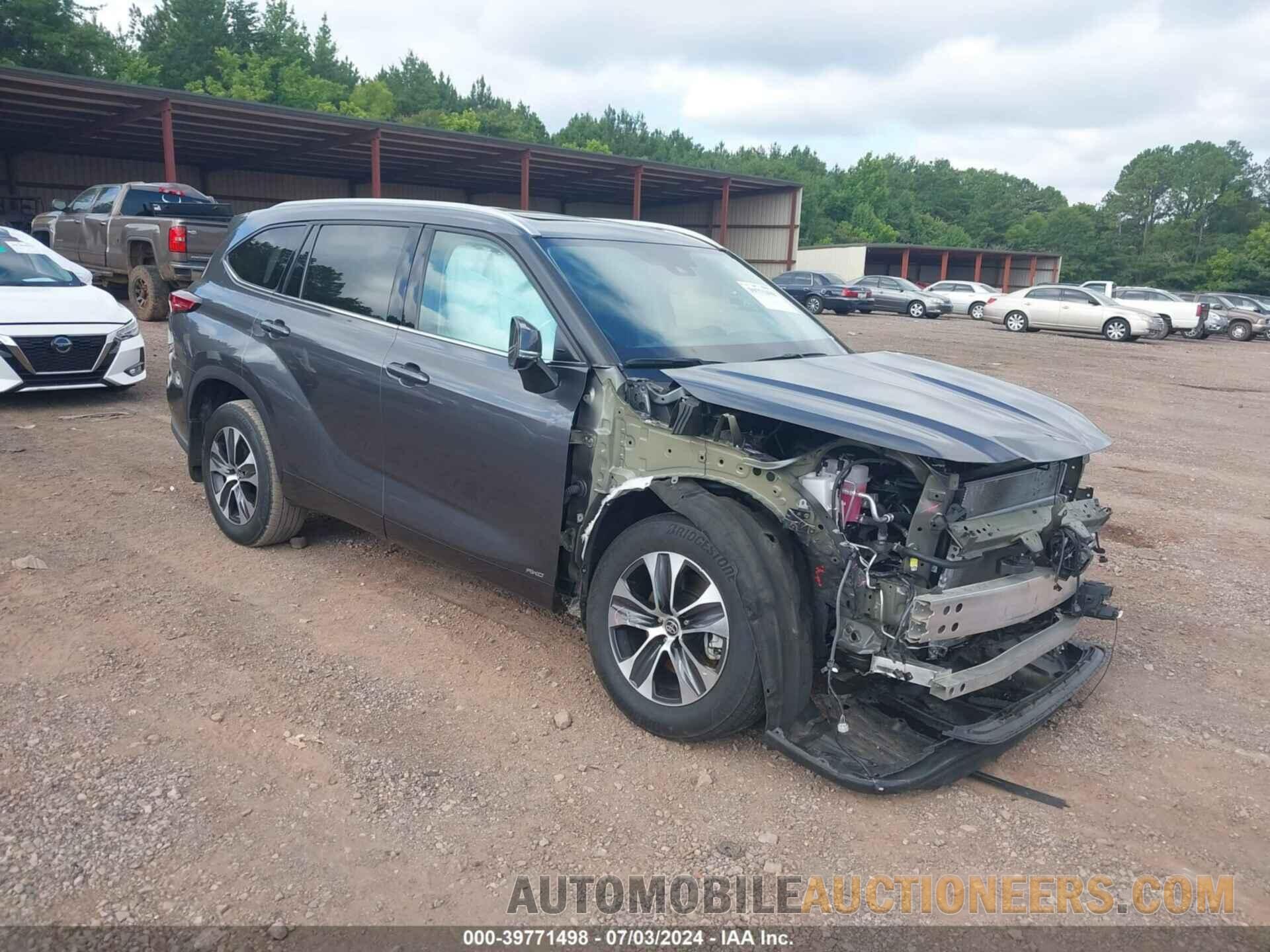 5TDGBRCH4NS541281 TOYOTA HIGHLANDER 2022