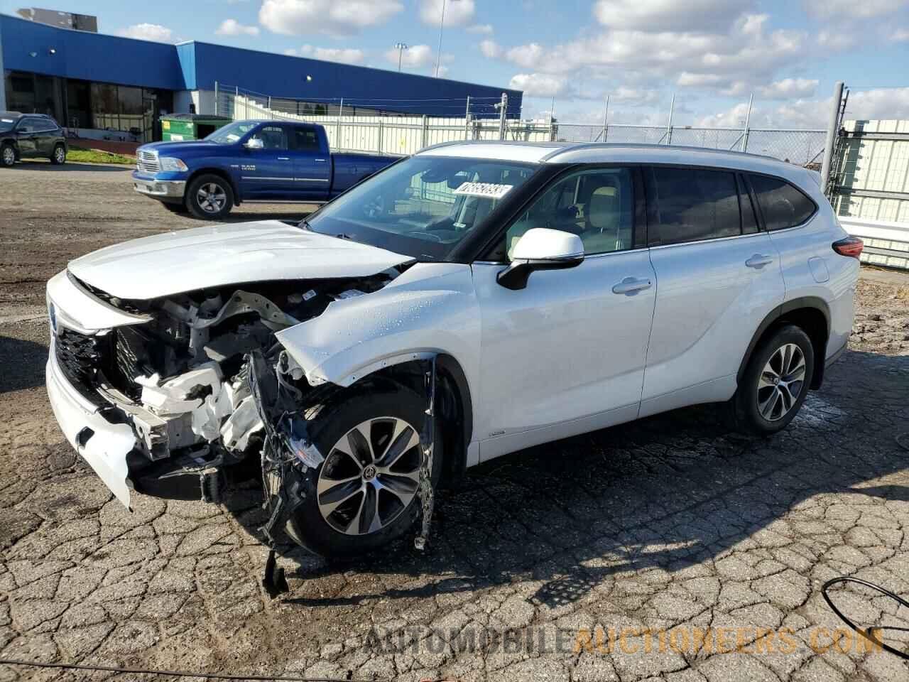 5TDGBRCH4NS545346 TOYOTA HIGHLANDER 2022