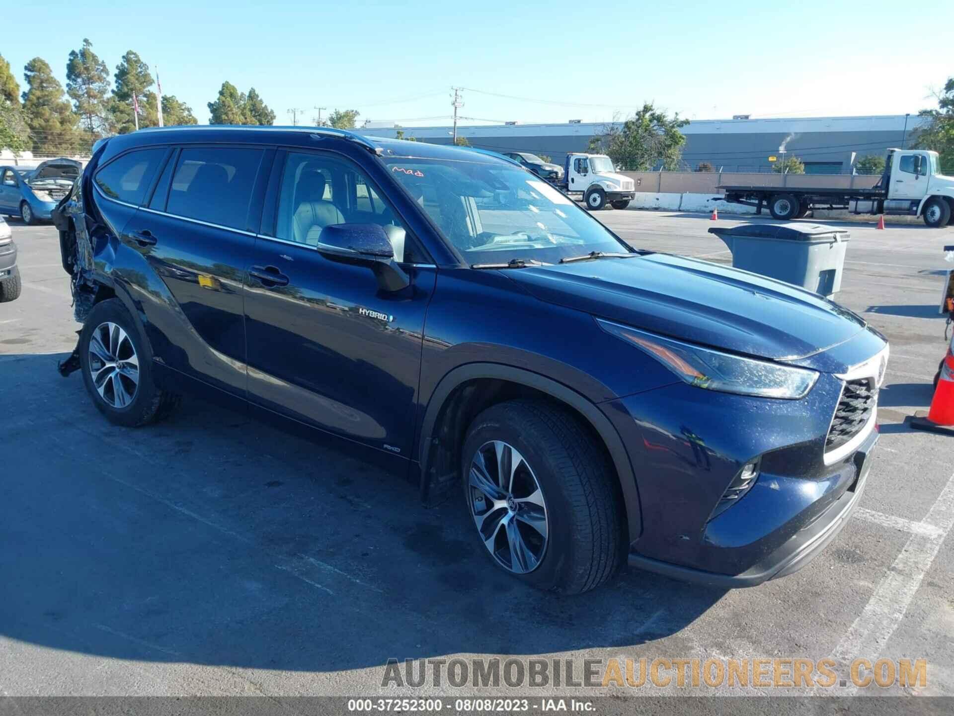 5TDGBRCH5MS038163 TOYOTA HIGHLANDER 2021