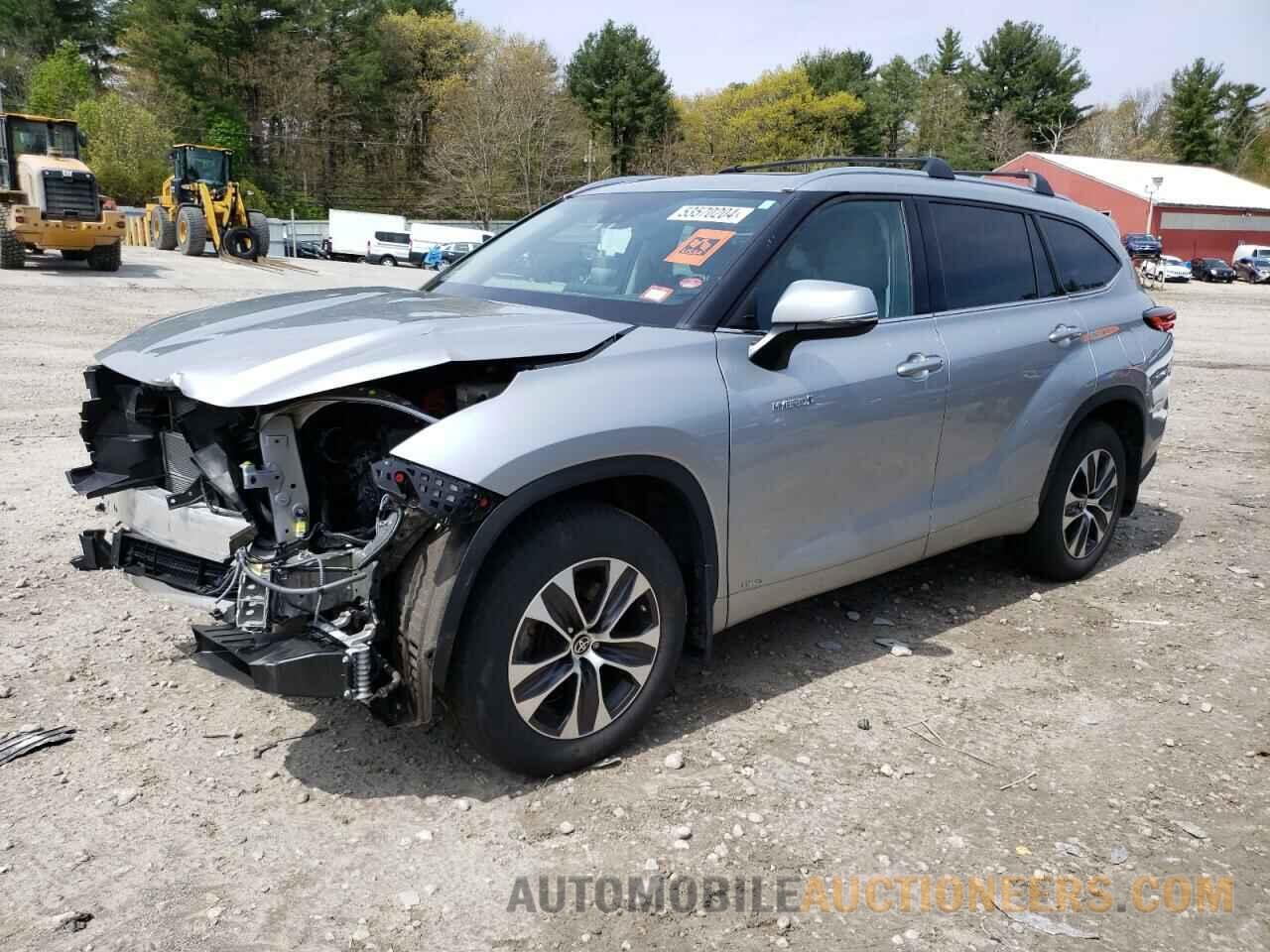 5TDGBRCH5MS053357 TOYOTA HIGHLANDER 2021