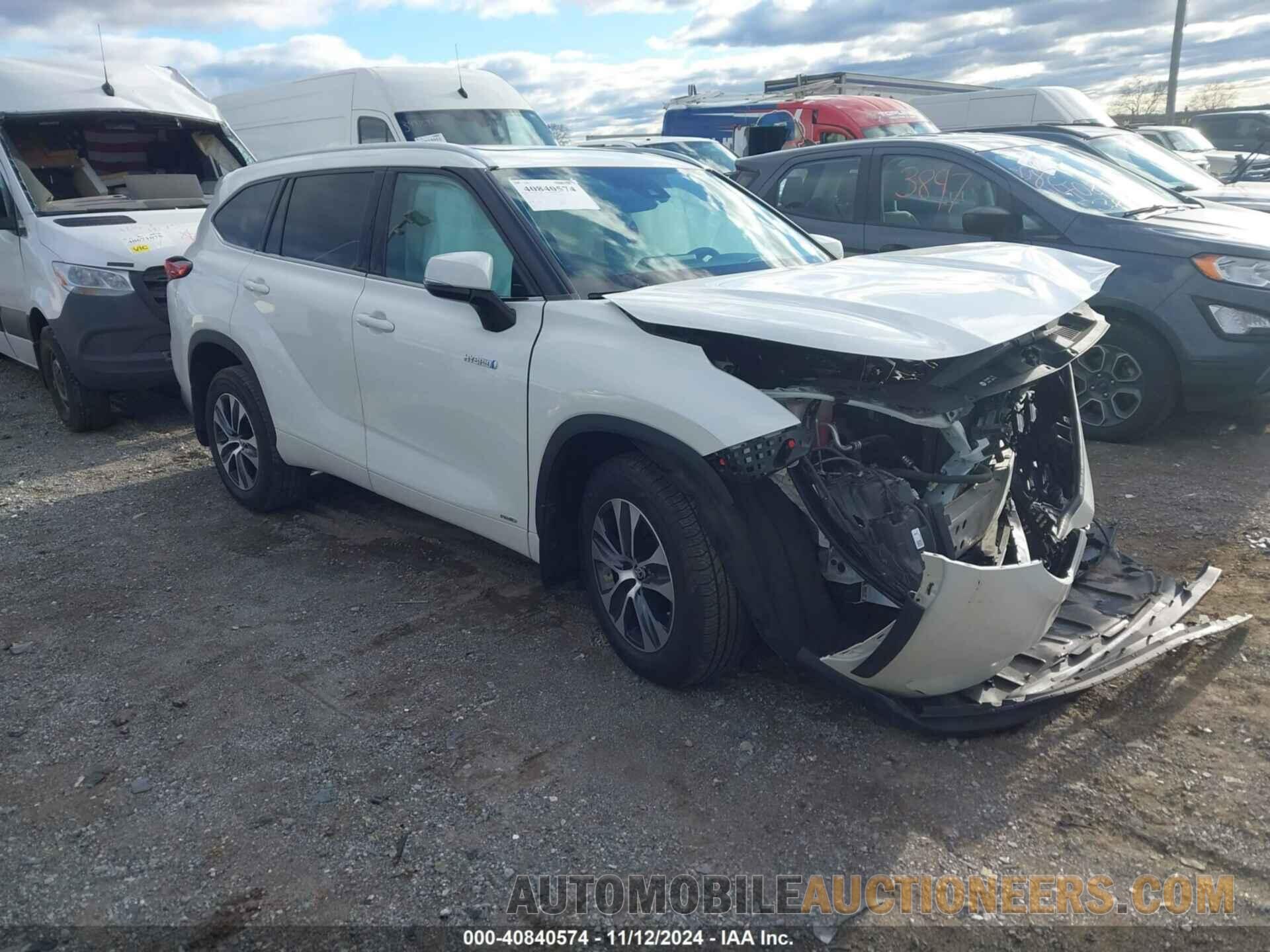 5TDGBRCH5MS059434 TOYOTA HIGHLANDER 2021