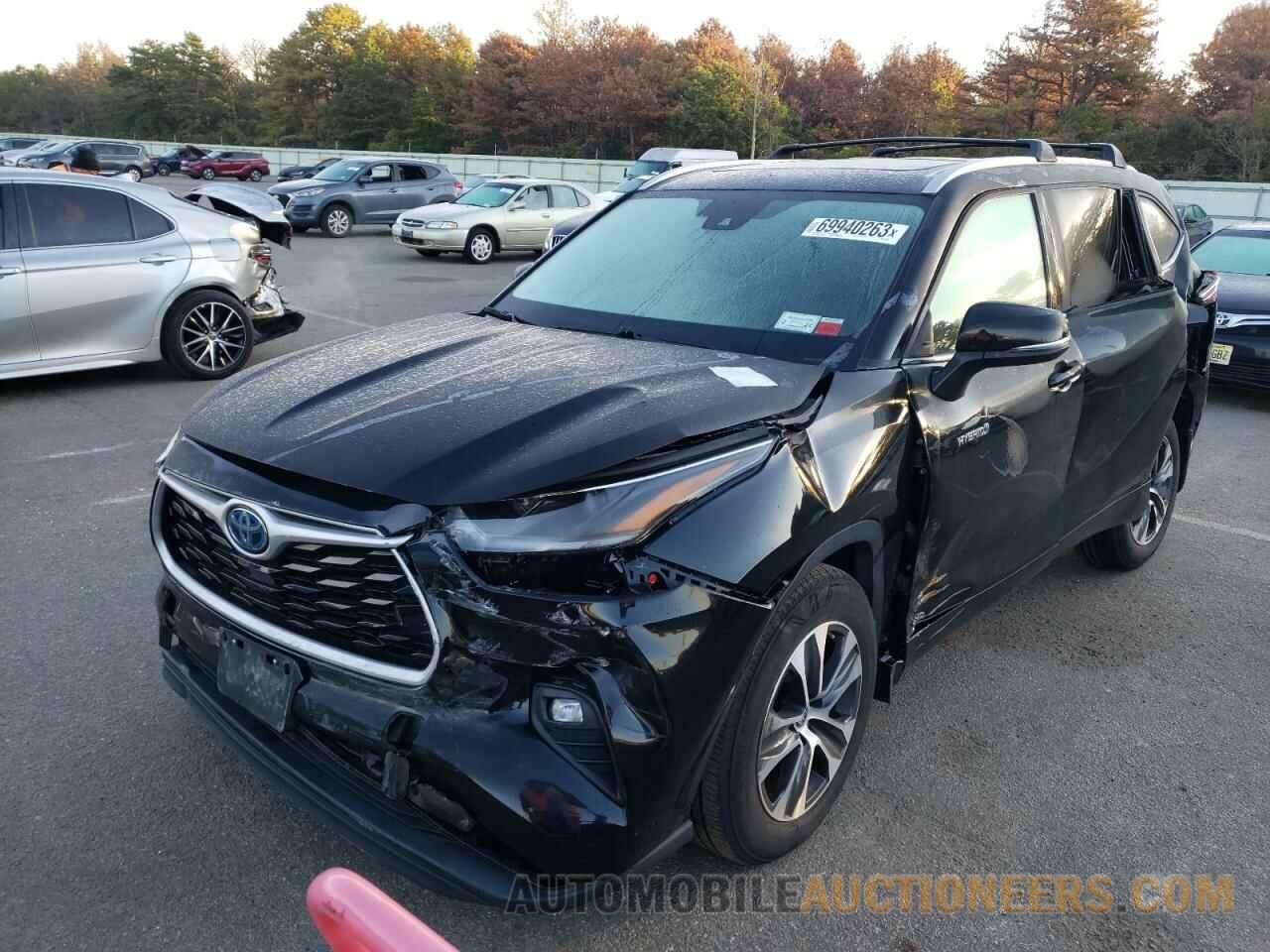 5TDGBRCH5MS519157 TOYOTA HIGHLANDER 2021