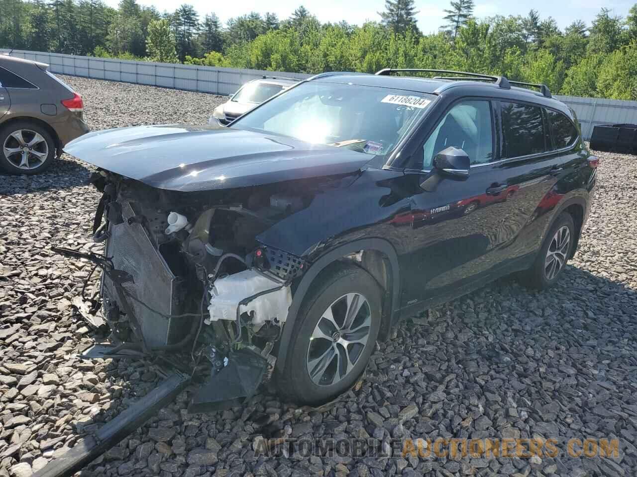 5TDGBRCH5MS537402 TOYOTA HIGHLANDER 2021