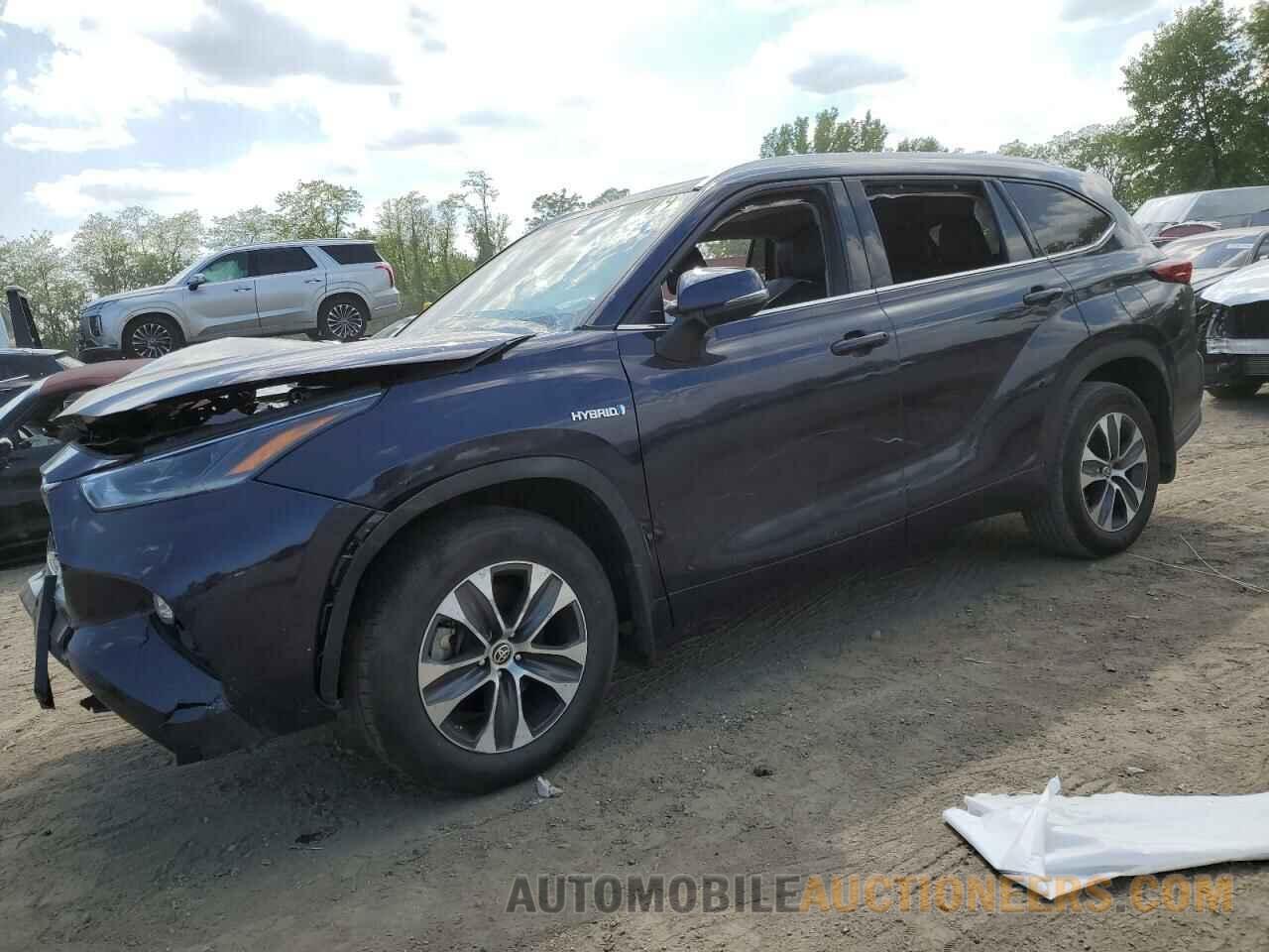 5TDGBRCH6MS516347 TOYOTA HIGHLANDER 2021