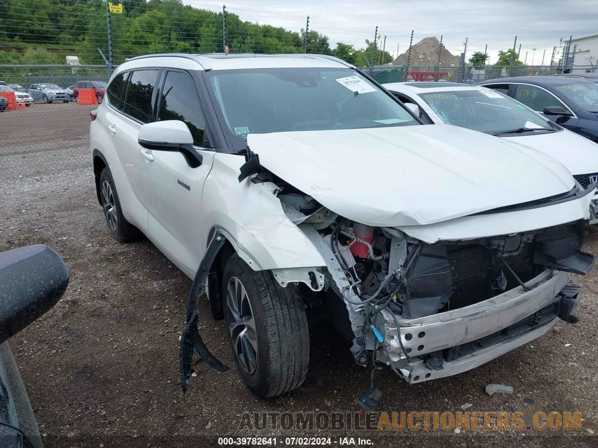 5TDGBRCH6MS521922 TOYOTA HIGHLANDER 2021