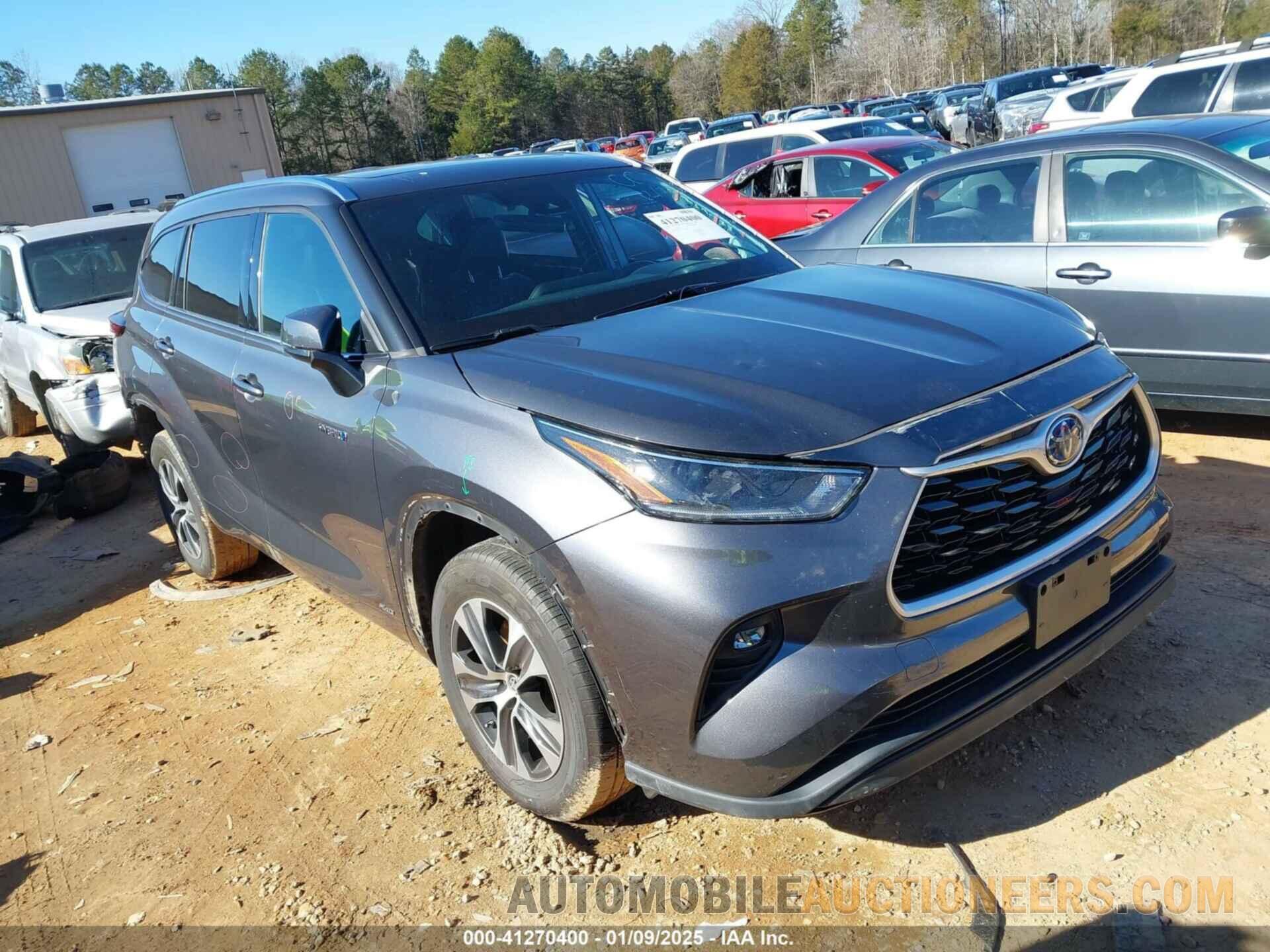 5TDGBRCH6MS523394 TOYOTA HIGHLANDER 2021