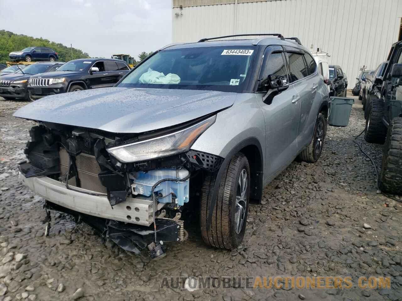 5TDGBRCH6NS558745 TOYOTA HIGHLANDER 2022