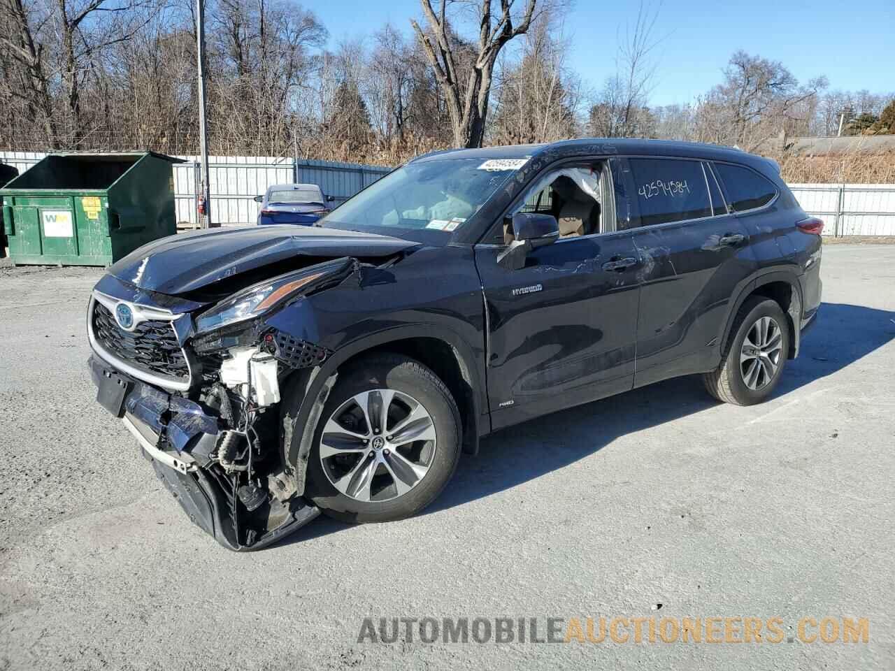 5TDGBRCH7LS502407 TOYOTA HIGHLANDER 2020