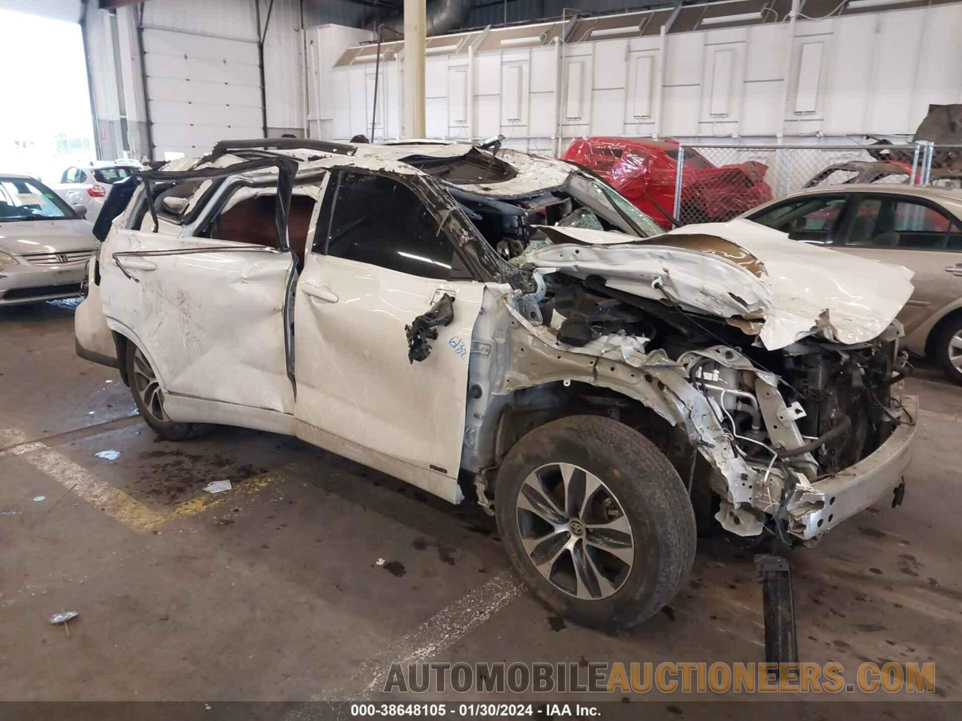 5TDGBRCH7LS508739 TOYOTA HIGHLANDER 2020