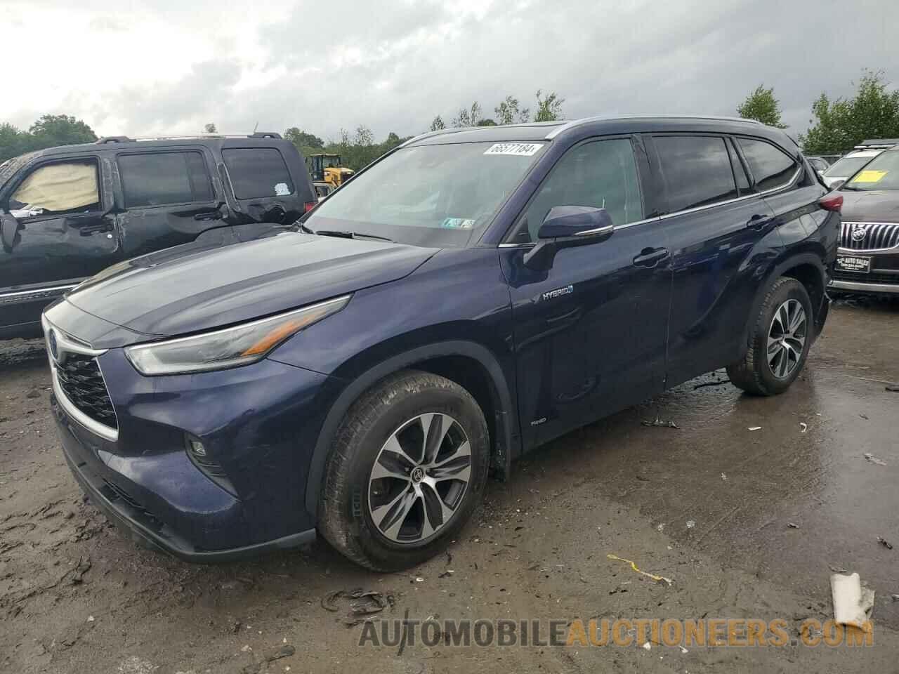 5TDGBRCH7MS044885 TOYOTA HIGHLANDER 2021