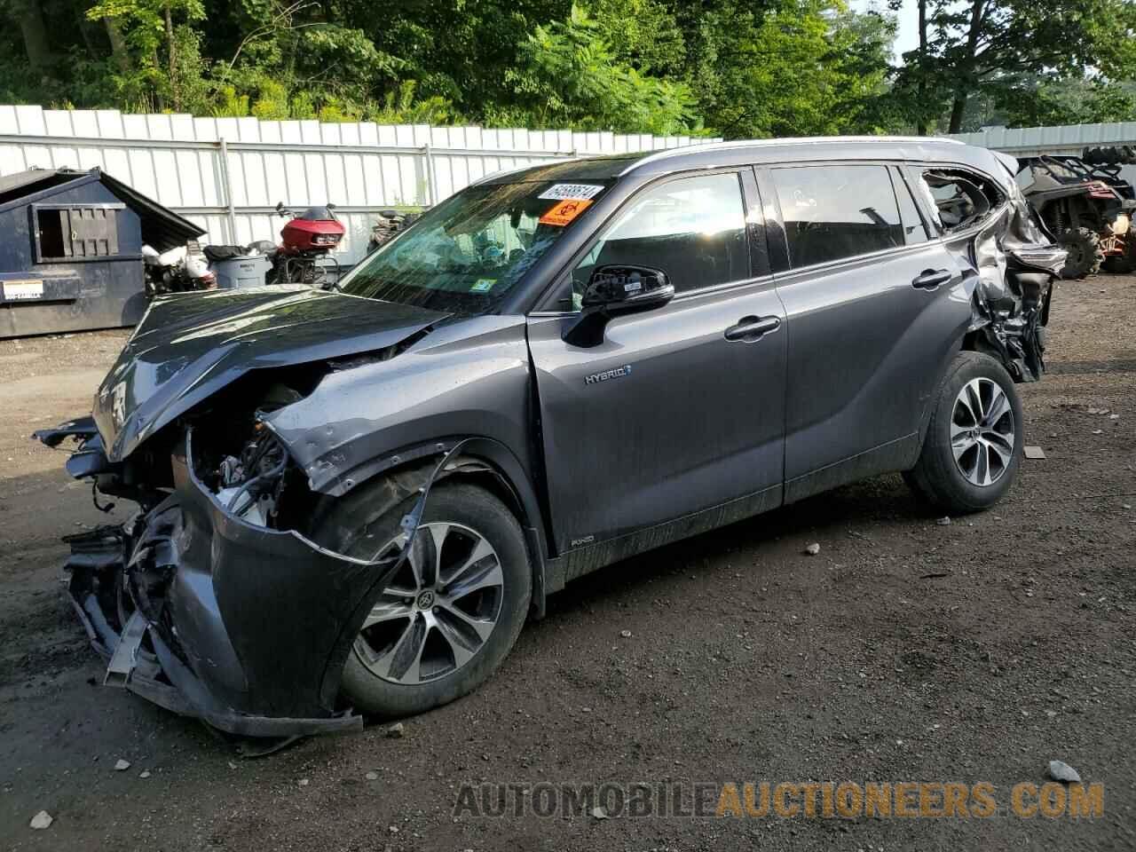 5TDGBRCH7MS063016 TOYOTA HIGHLANDER 2021