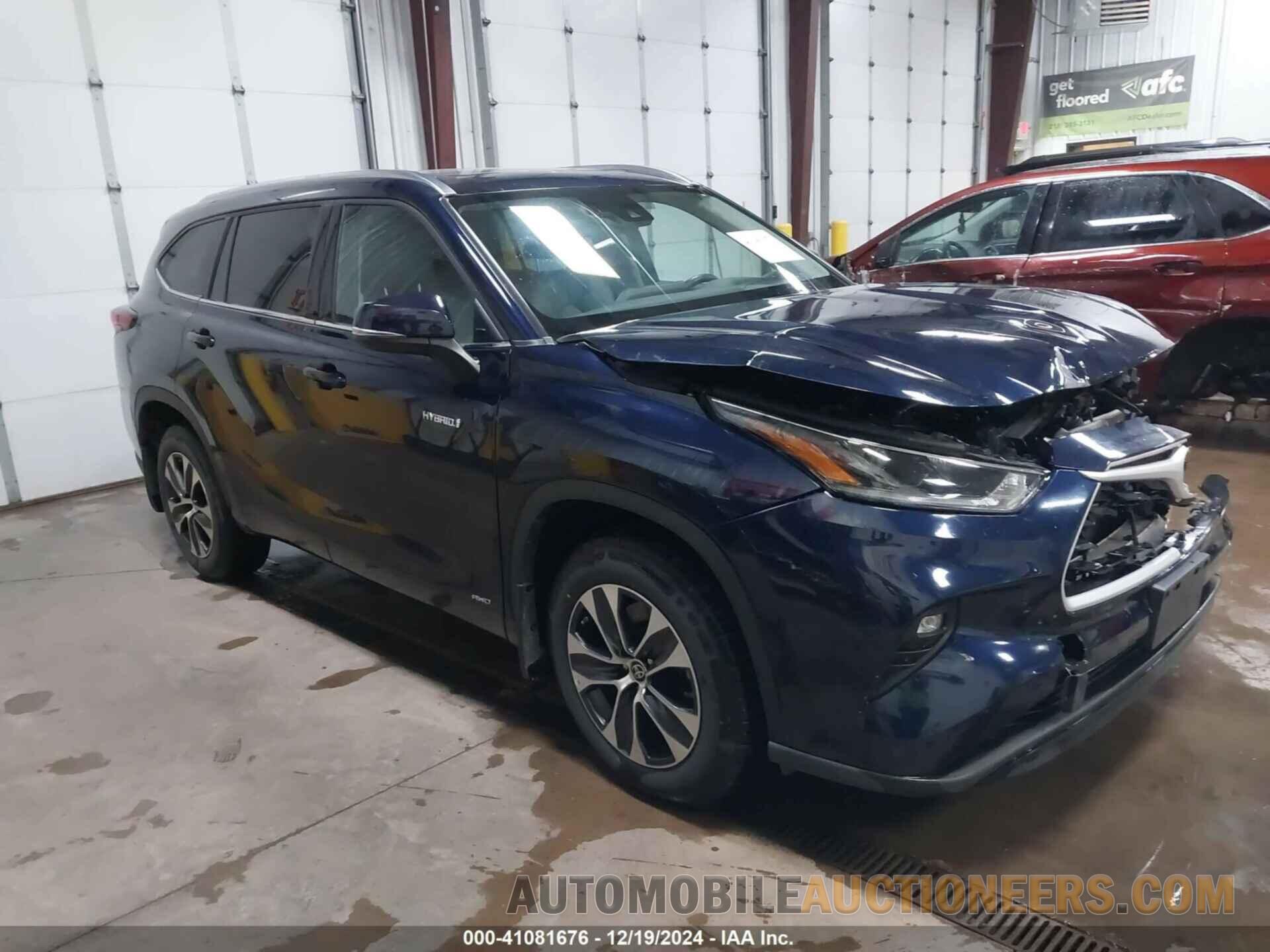 5TDGBRCH7MS064831 TOYOTA HIGHLANDER 2021