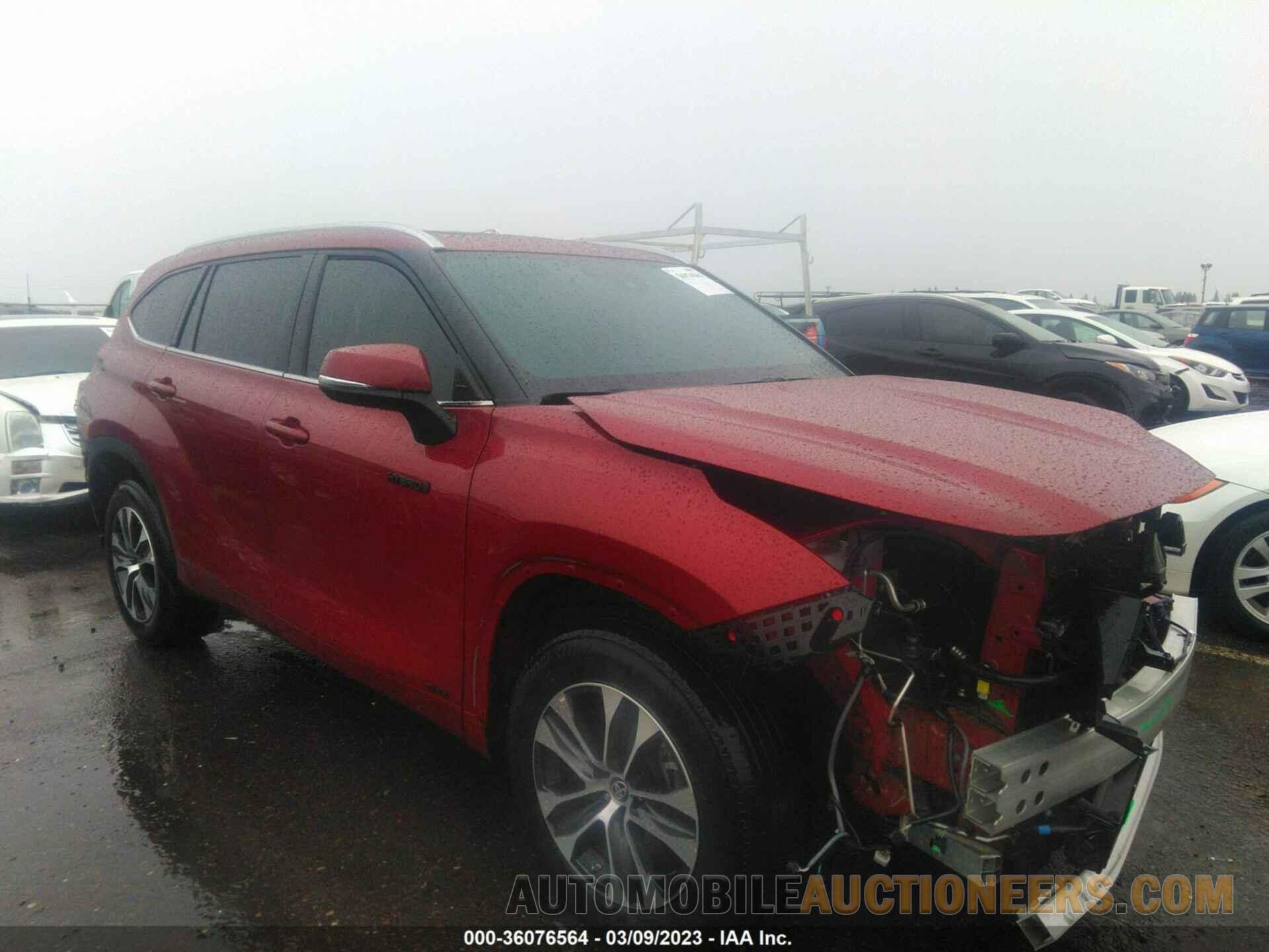 5TDGBRCH7MS519158 TOYOTA HIGHLANDER 2021